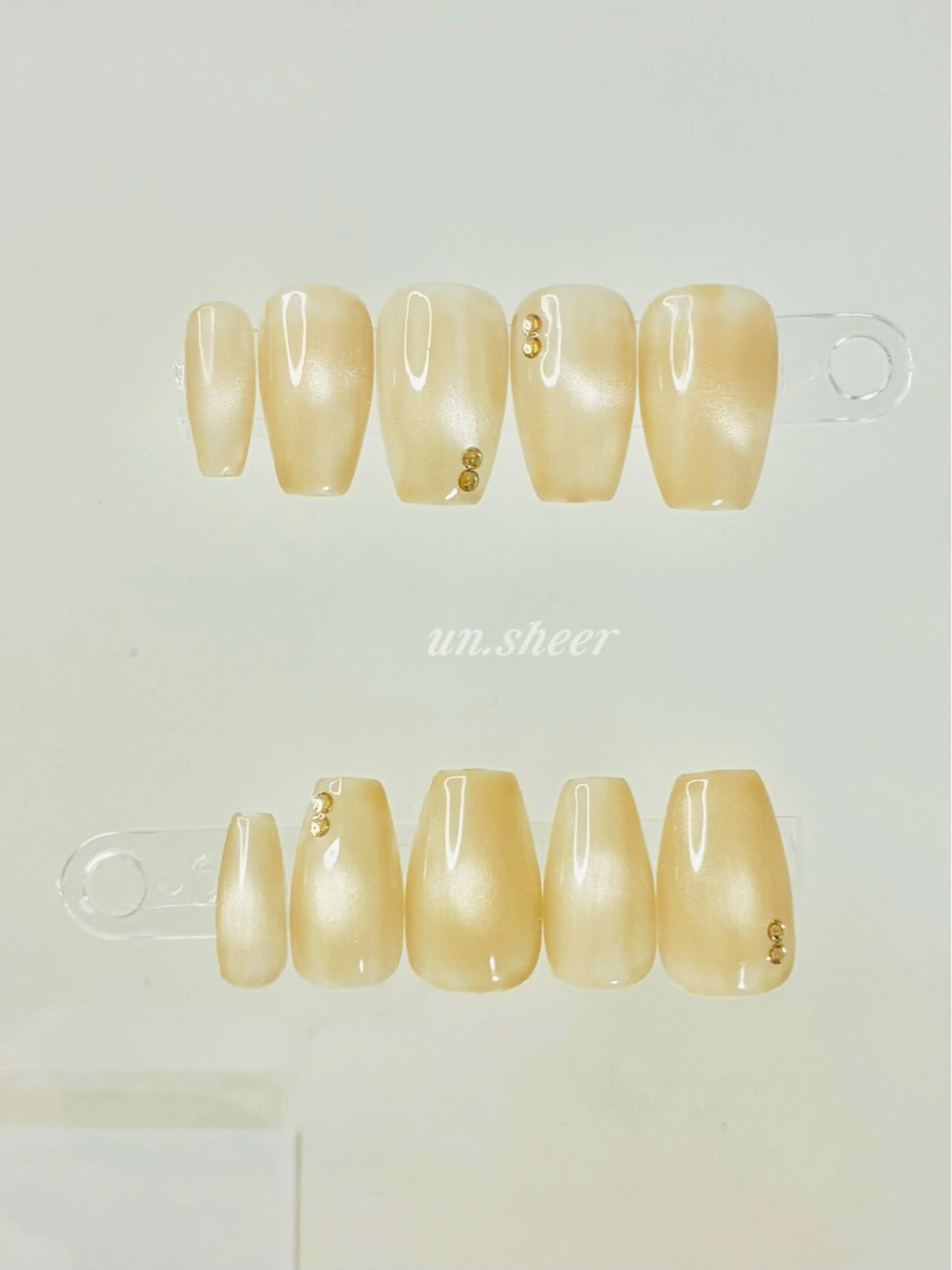 ネイル ニュアンスネイル ハンドネイル nu.sheer honoのネイルデザイン