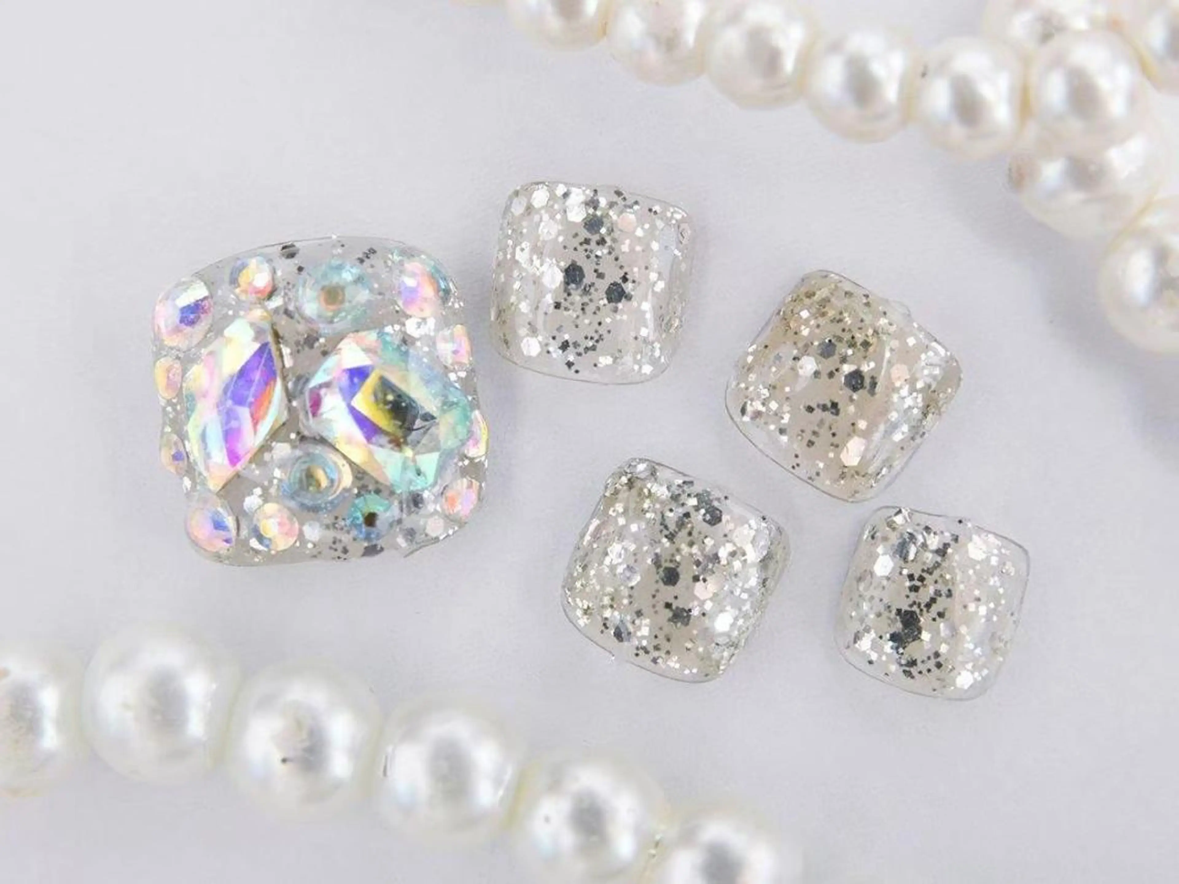 ネイル 桜ネイル 成人式 長さ出し フラッシュネイル フットネイル 💗🪽Tiary Nail🪽💗のネイルデザイン