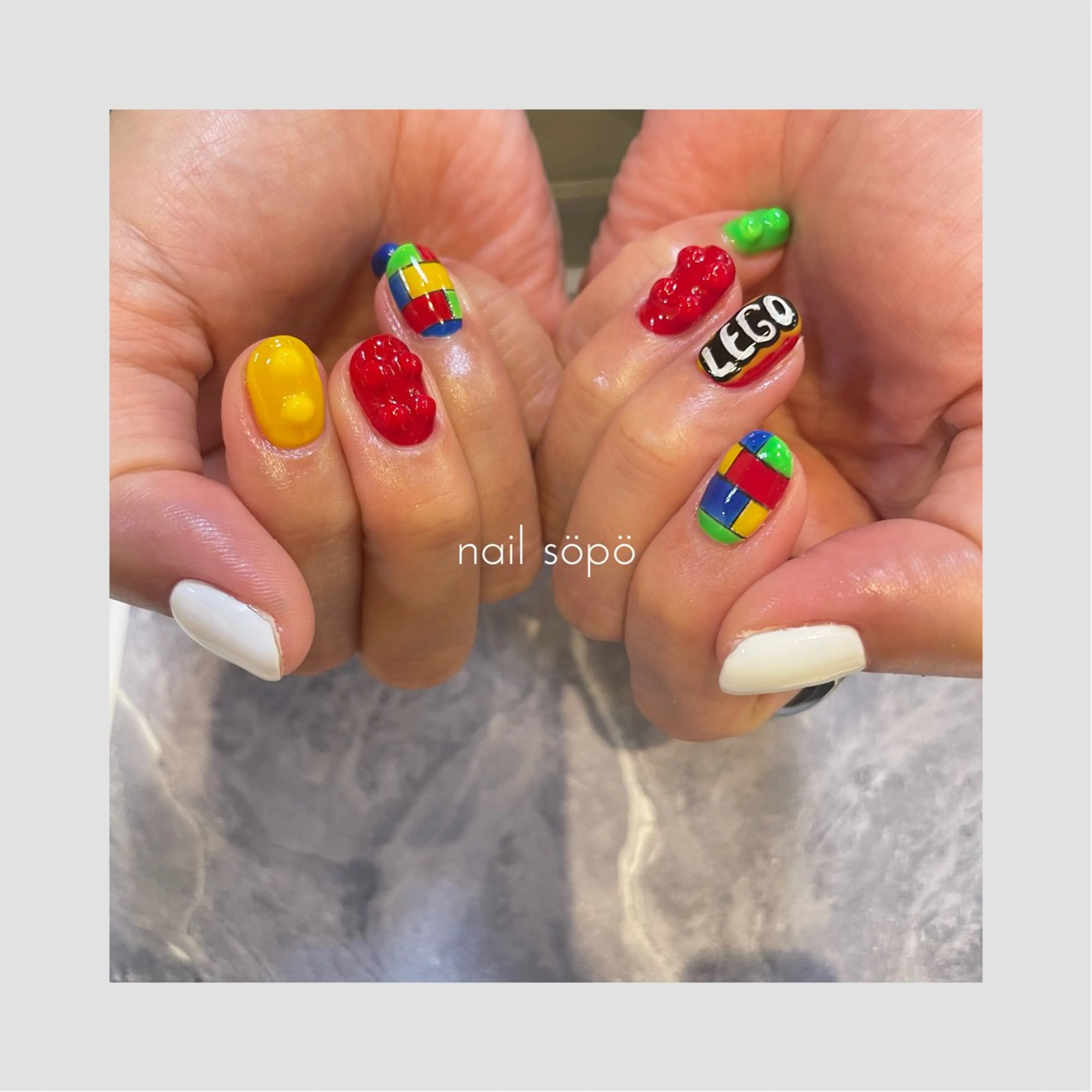ネイル 自由が丘✳︎奥沢 nail söpöのネイルデザイン