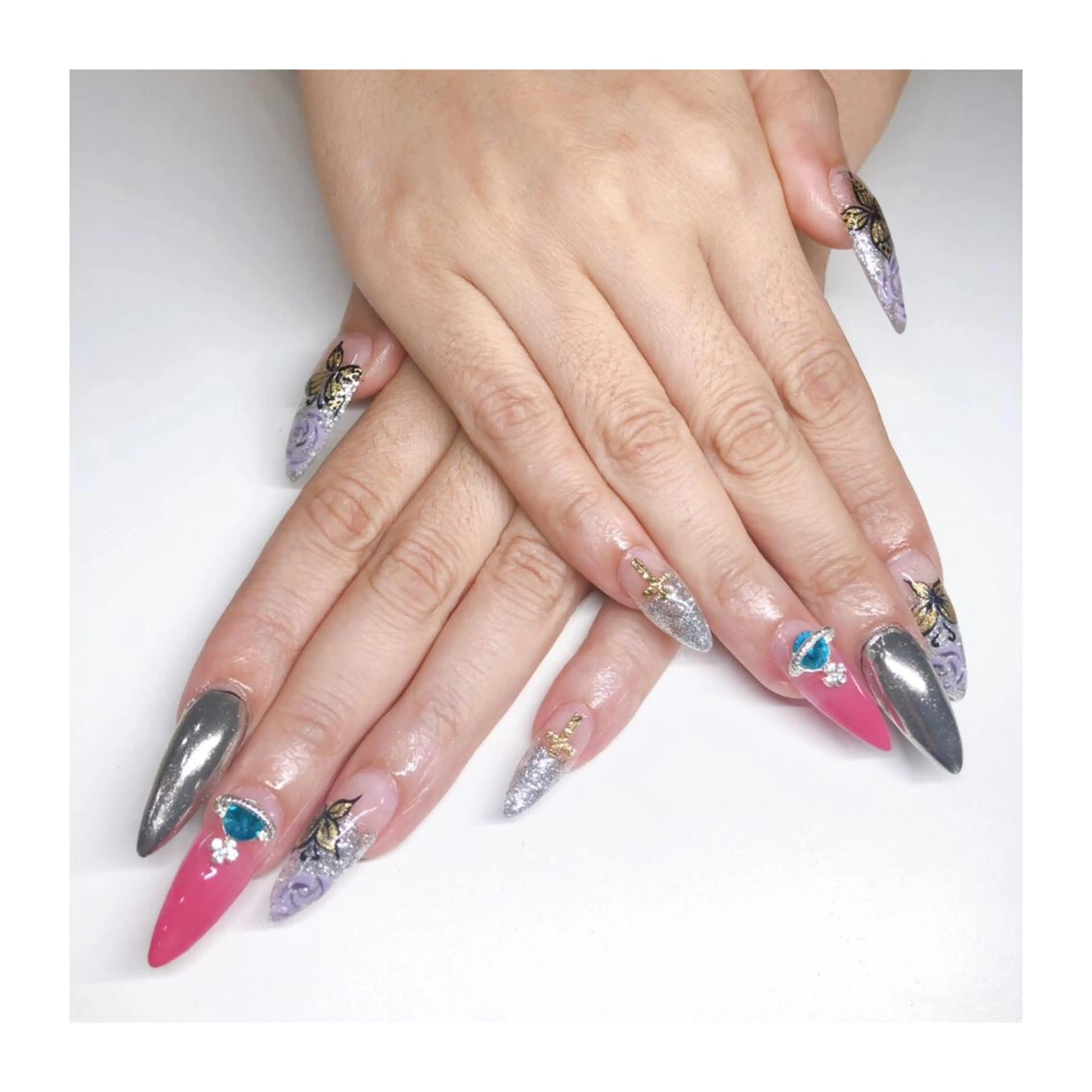 ネイル 持ち込み ハンドネイル Nailsalon -Aのネイルデザイン