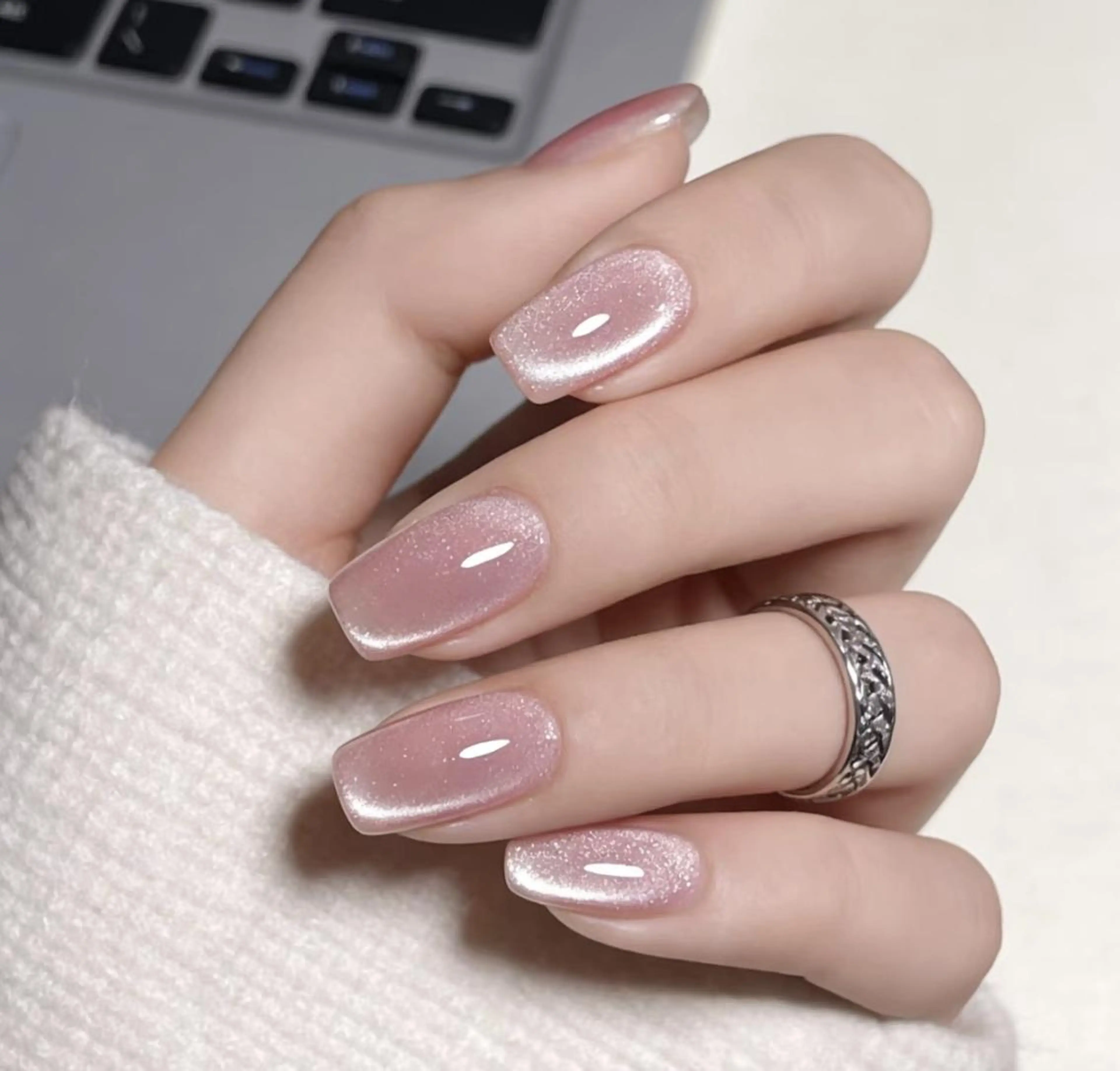 【マグネットネイル】の写真