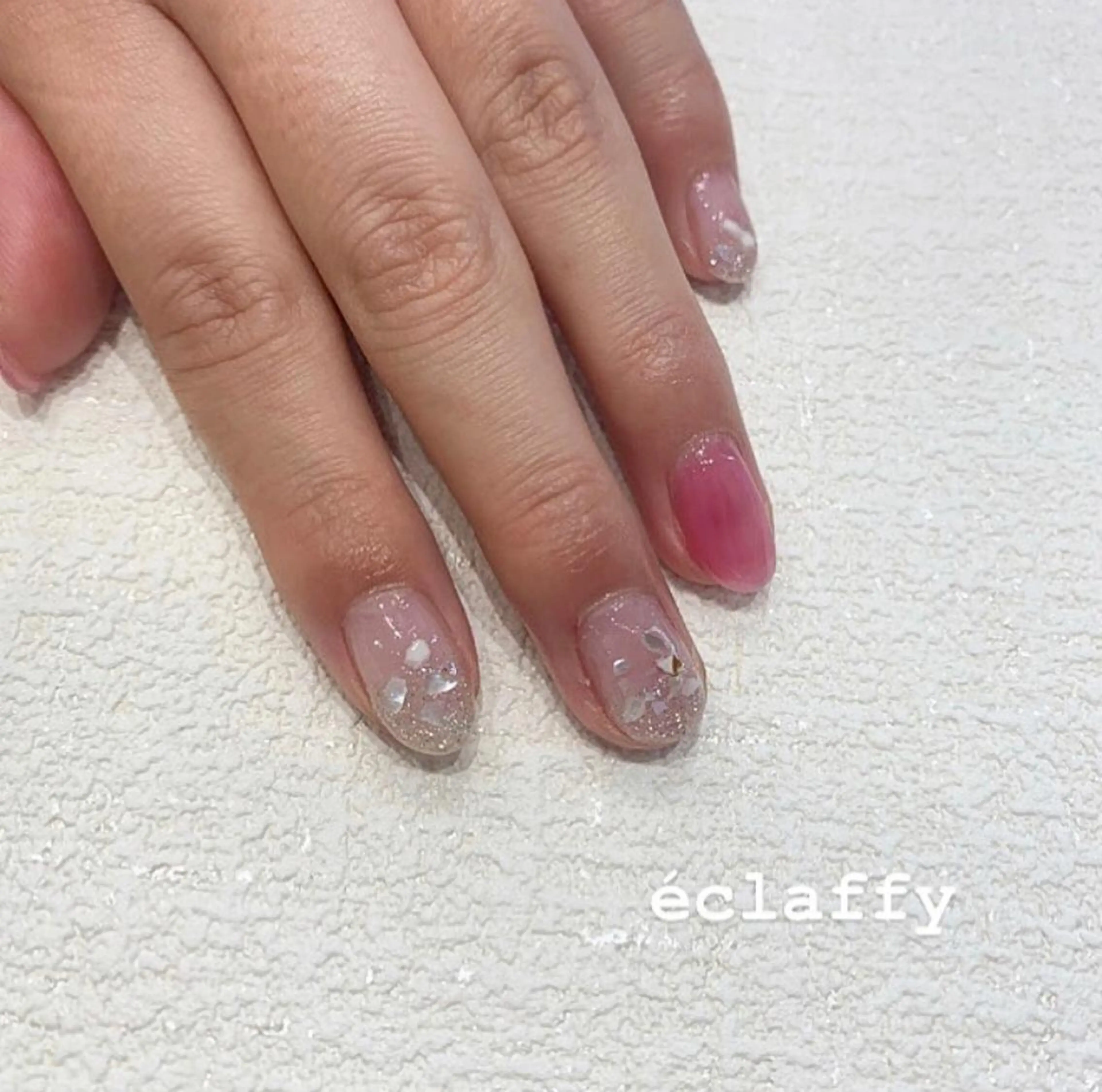 ネイル ハンドネイル ecraffy .のネイルデザイン