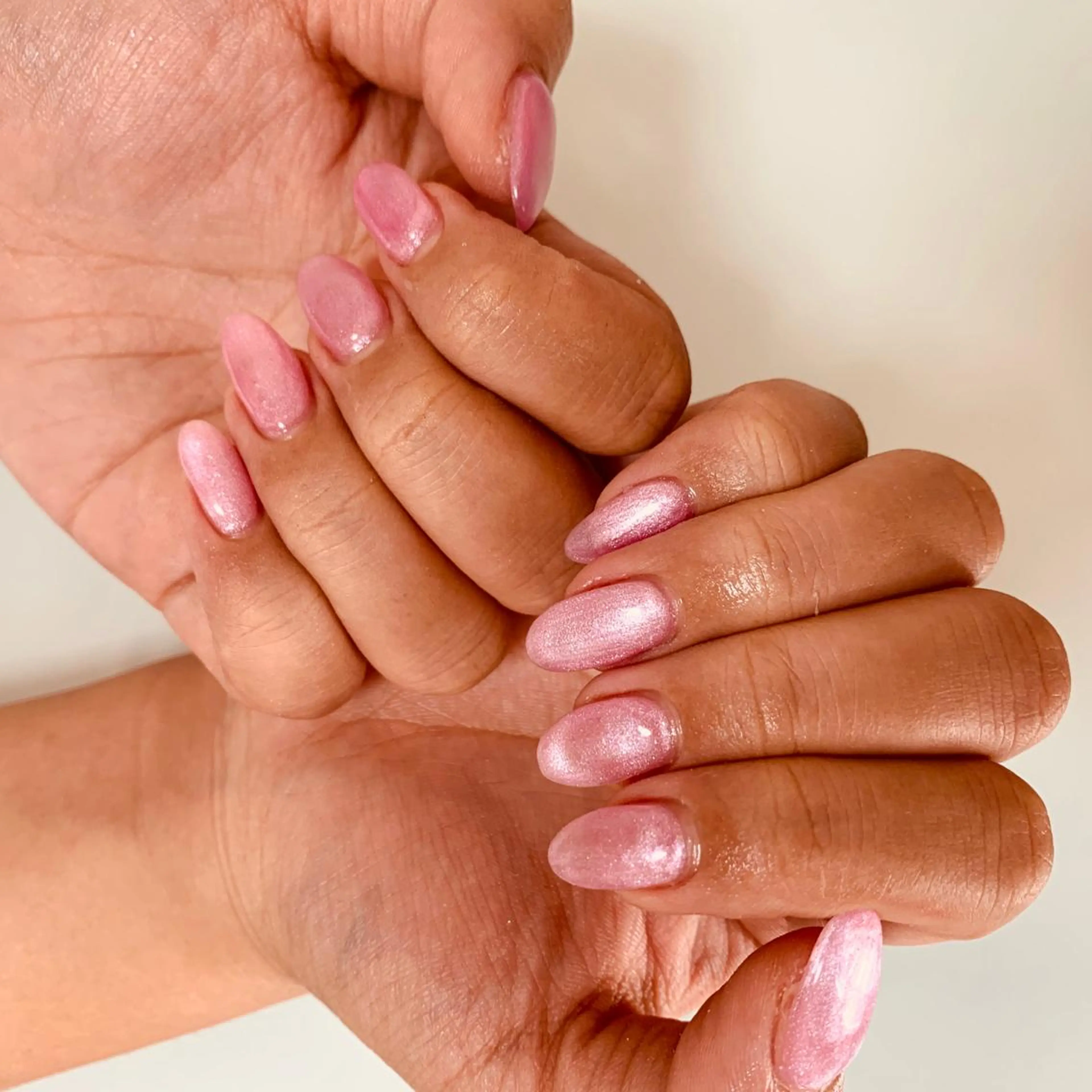 ネイル ワンカラーネイル ハンドネイル 🌙🫧CHARME (RUKA)🦋🫧のネイルデザイン