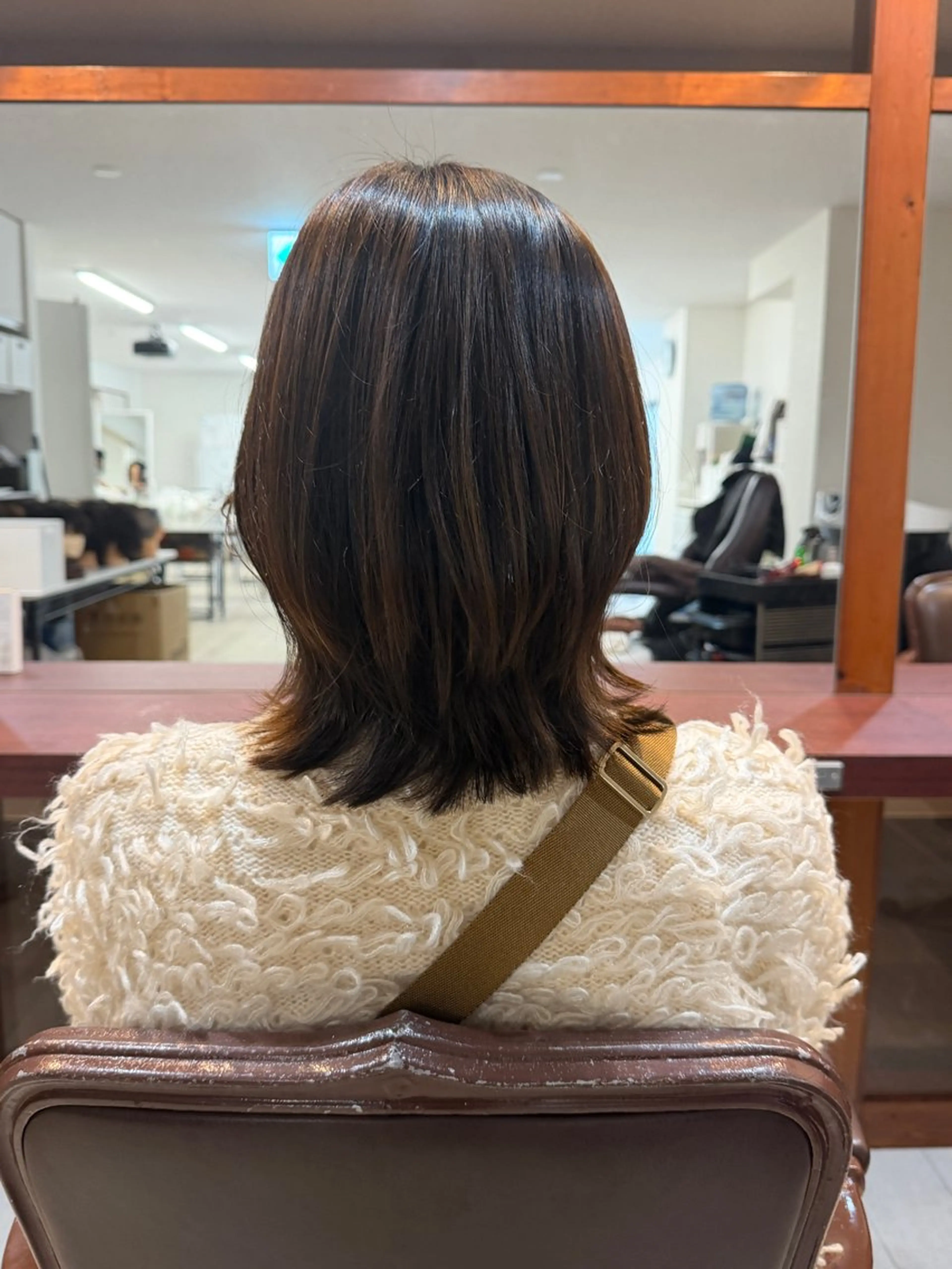 ミディアム ifeelAVEDA船堀所属・篠田 奈々のヘアスタイル