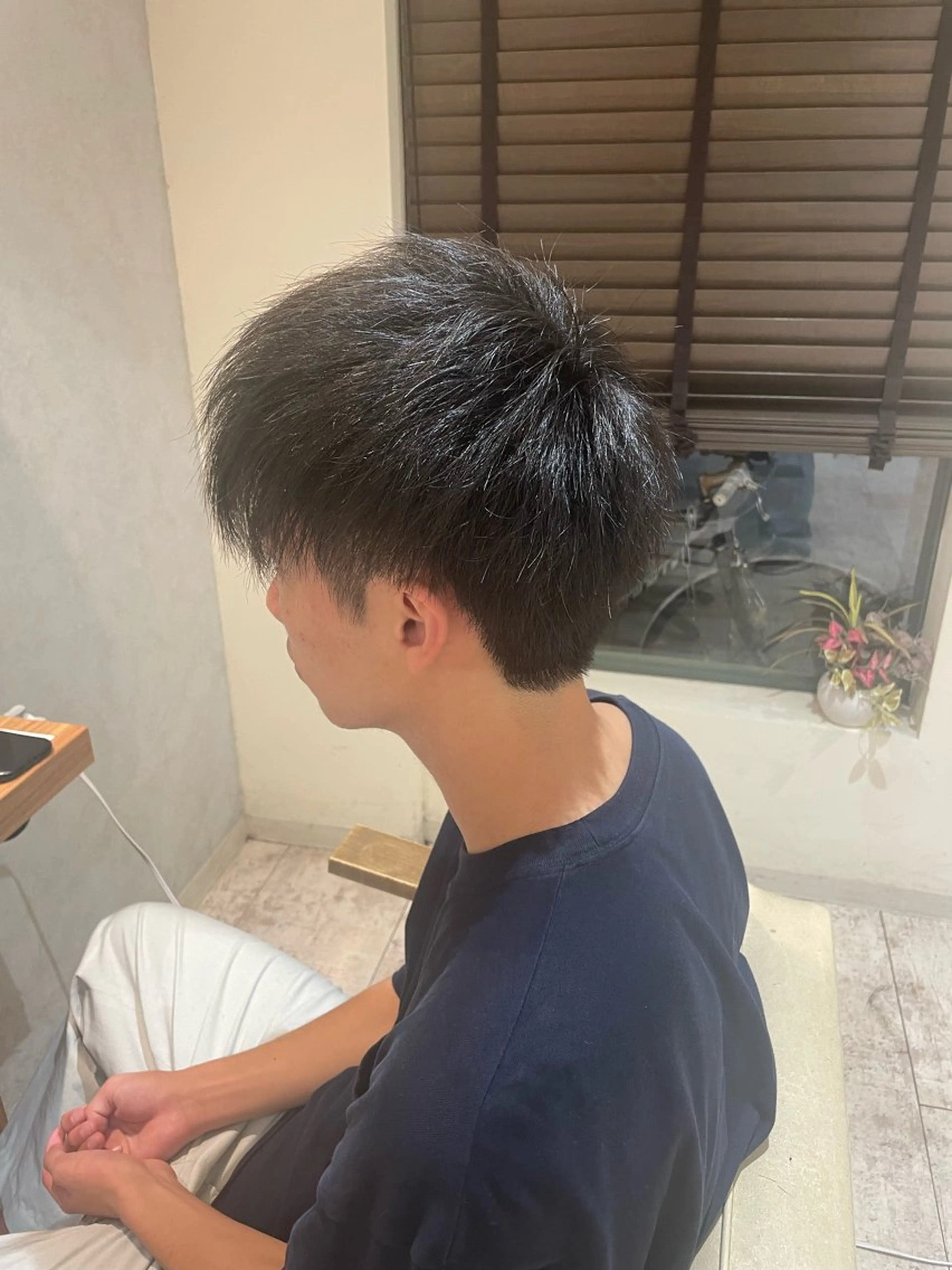 メンズ 小川 夏生のヘアスタイル