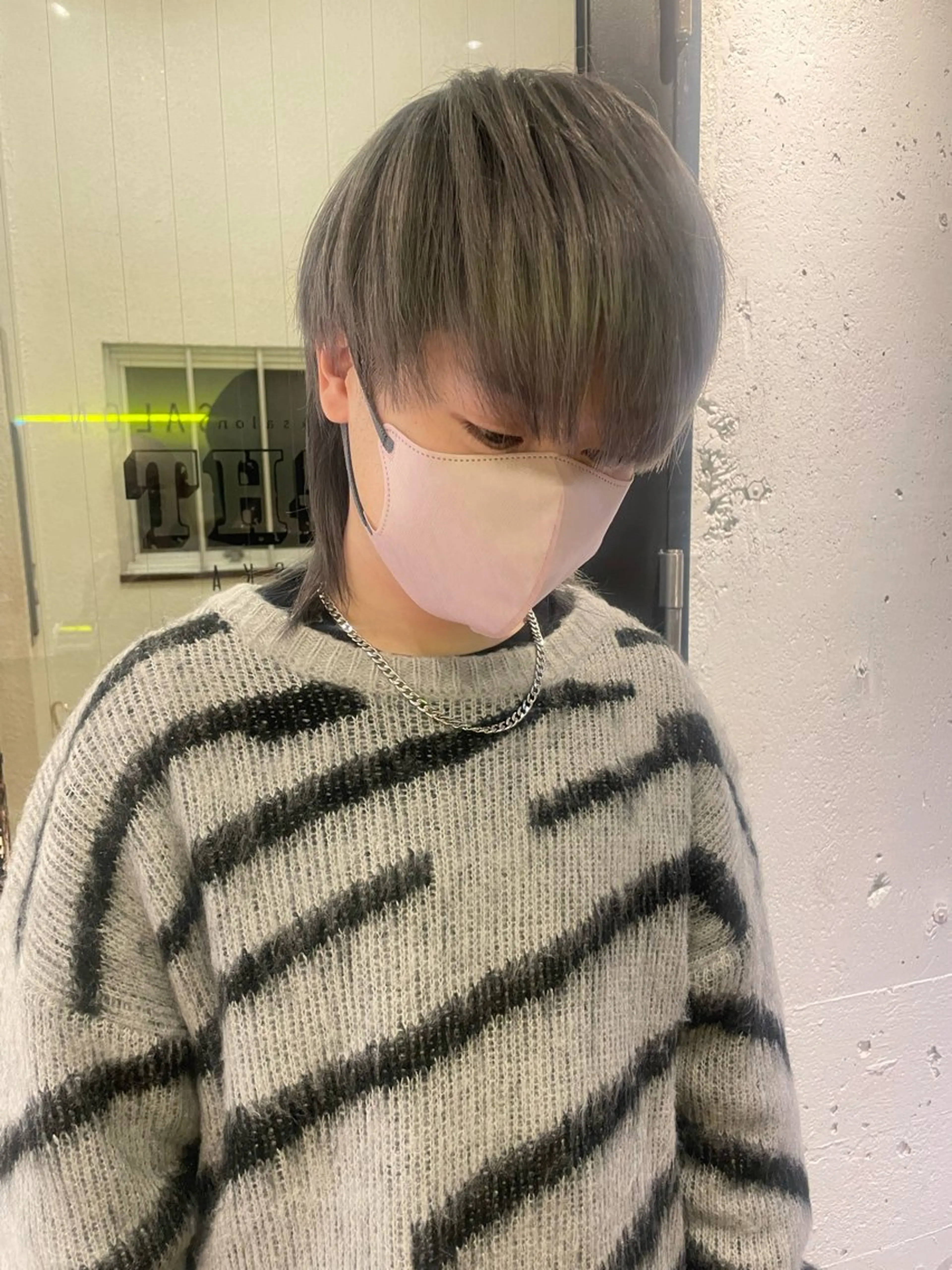 カラー メンズ カット ヘアカラー トリートメント hisano / ハイトーン・透明感のヘアスタイル