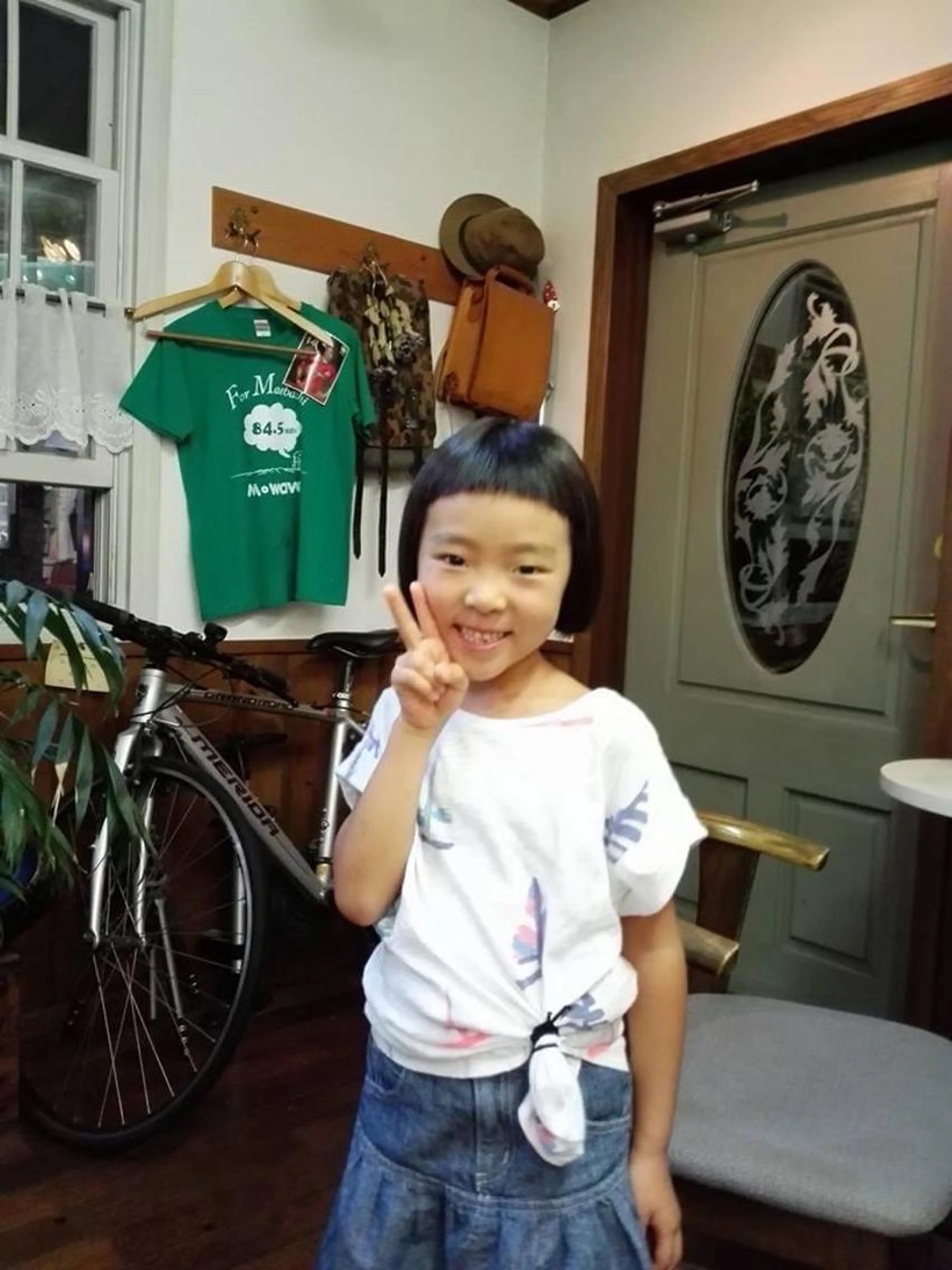 お子様カット（未就学児）の写真