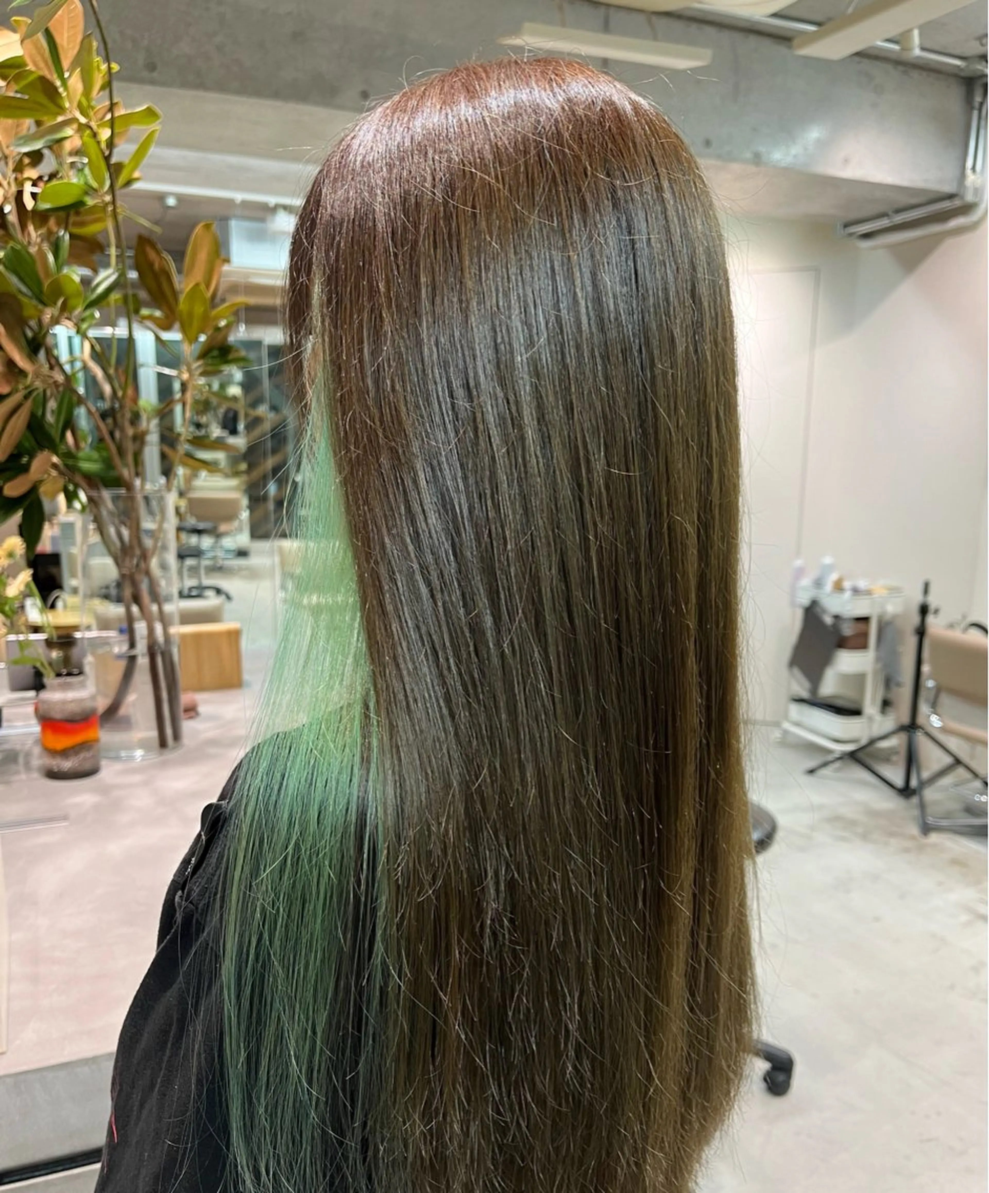 ロング カラー アイブロウモデル 募集中🍒/北爪まゆのヘアスタイル