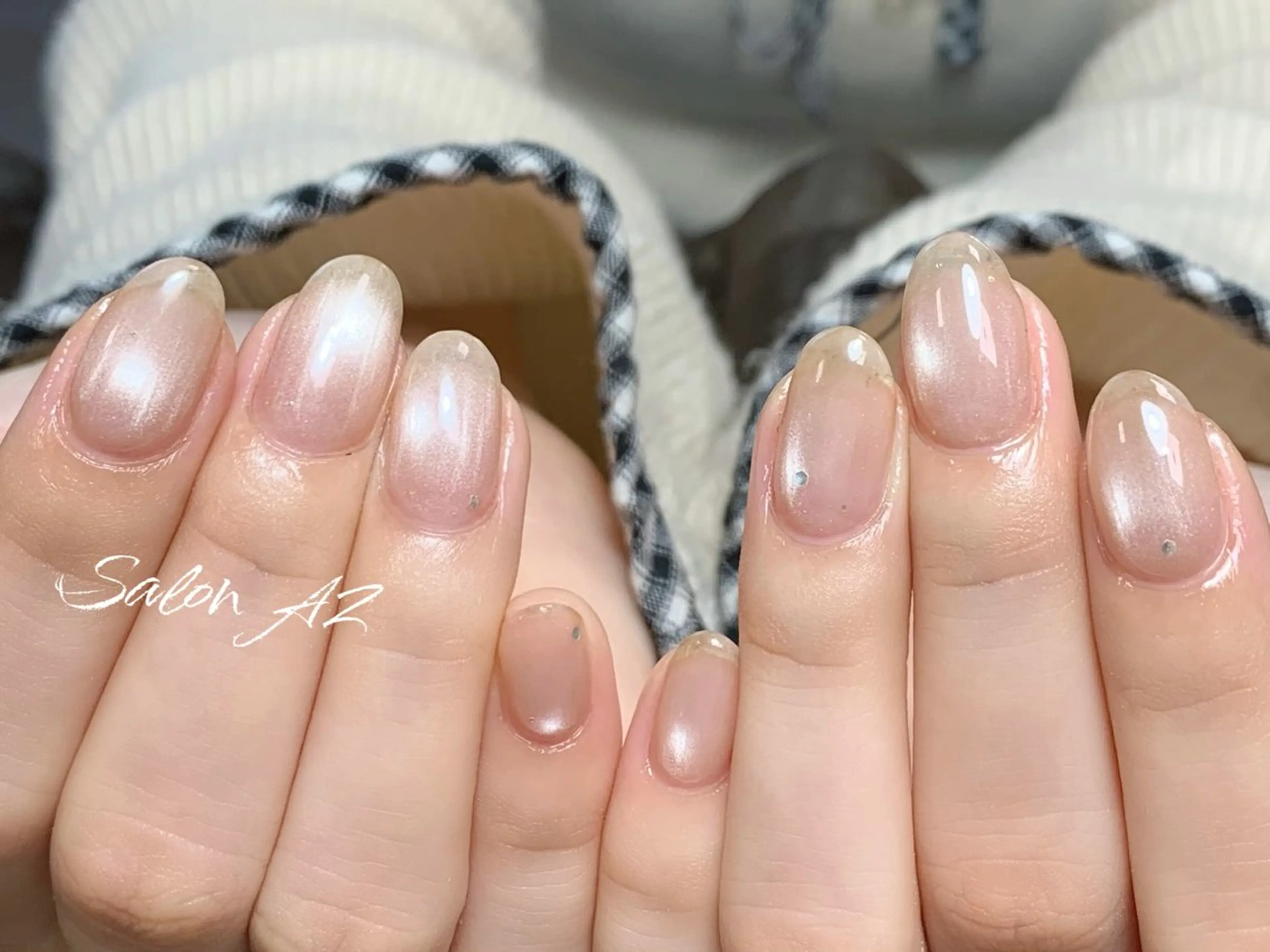 ネイル アートネイル フットネイル フレンチネイル マグネットネイル 持ち込み ハンドネイル salon AZのネイルデザイン