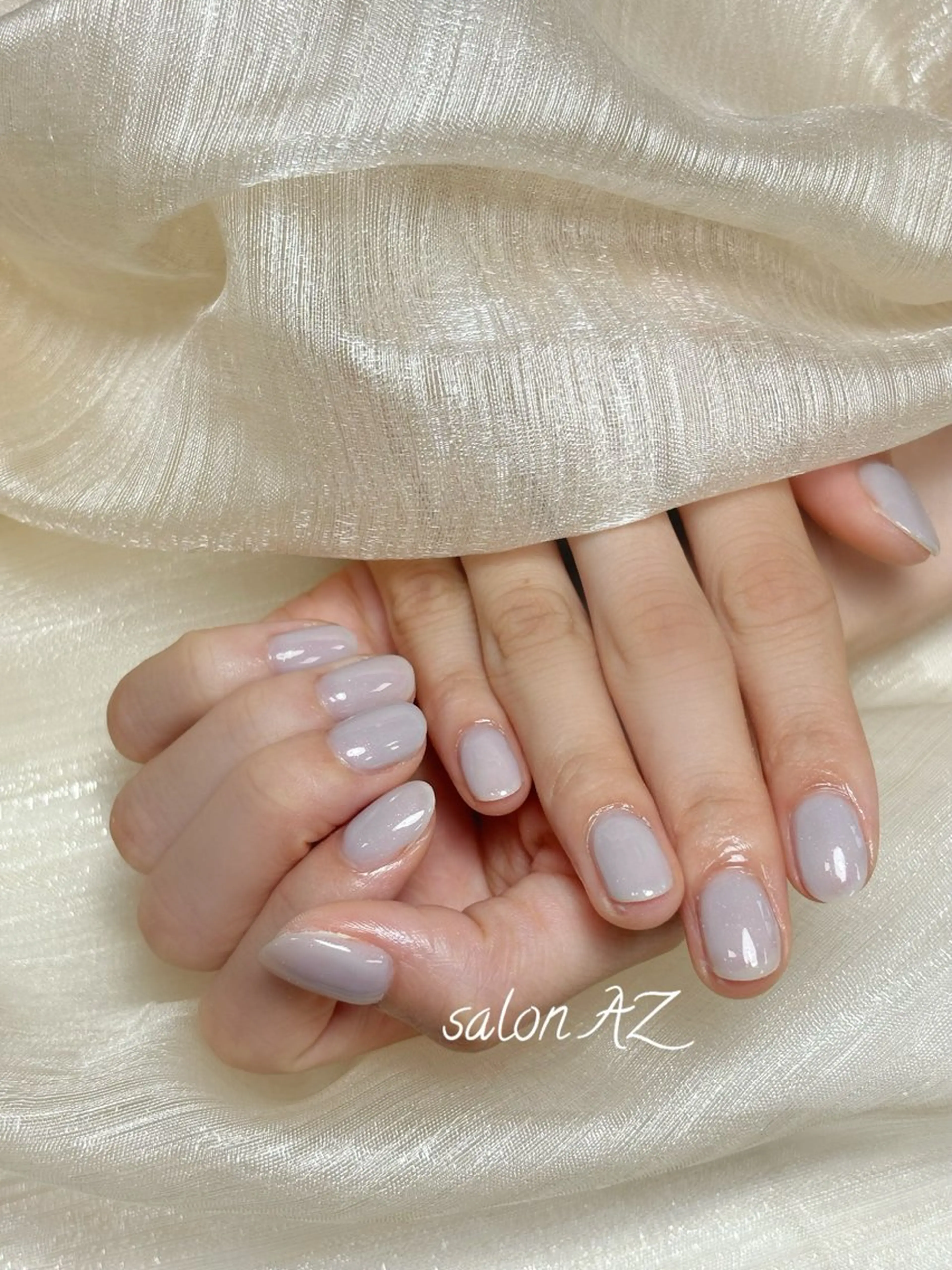 ネイル ワンカラーネイル salon AZのネイルデザイン