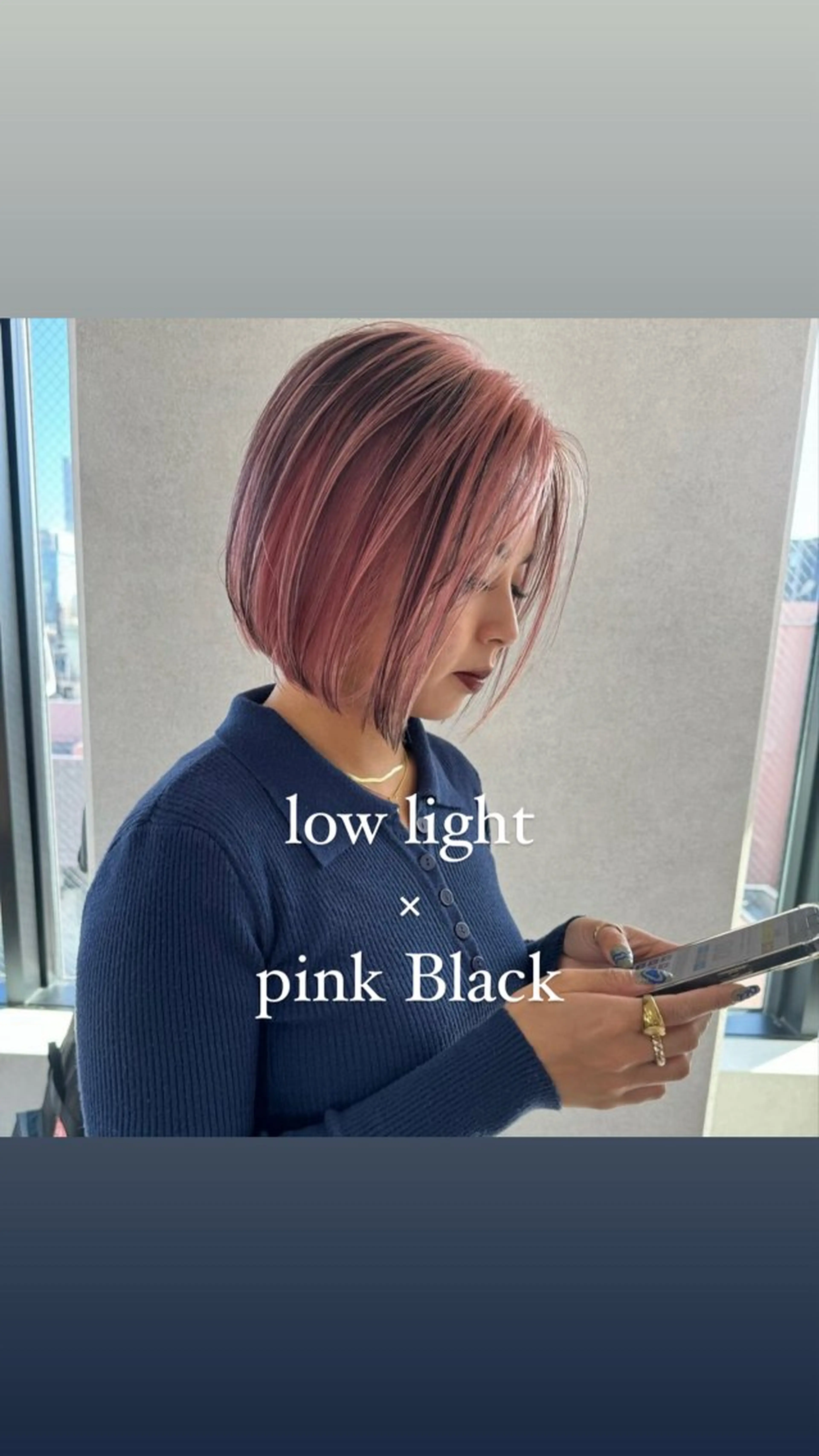 ショート ハイトーンイヤ リングカラー清水隆央のヘアスタイル