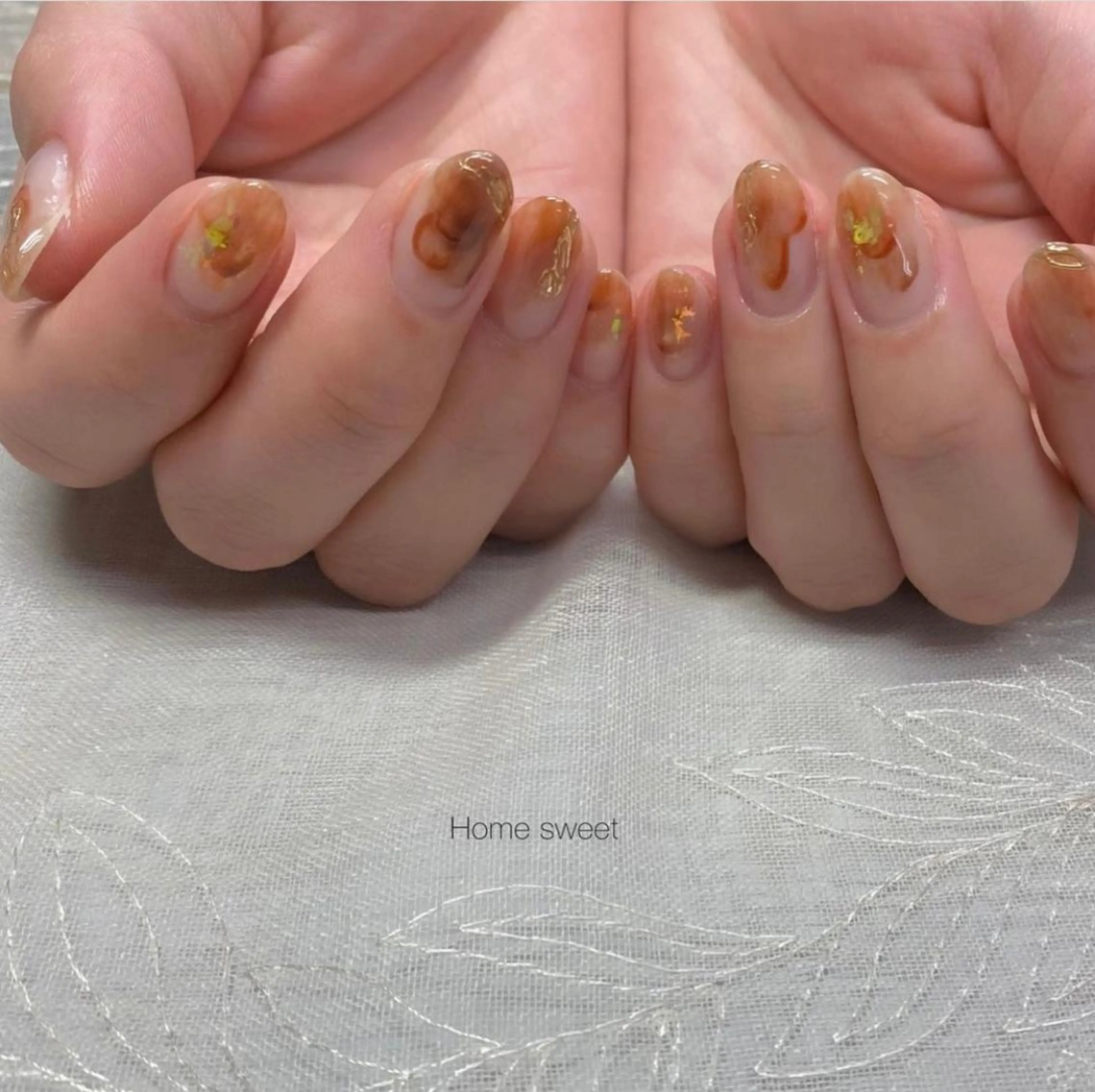 ネイル ショートネイル. Home sweetのネイルデザイン