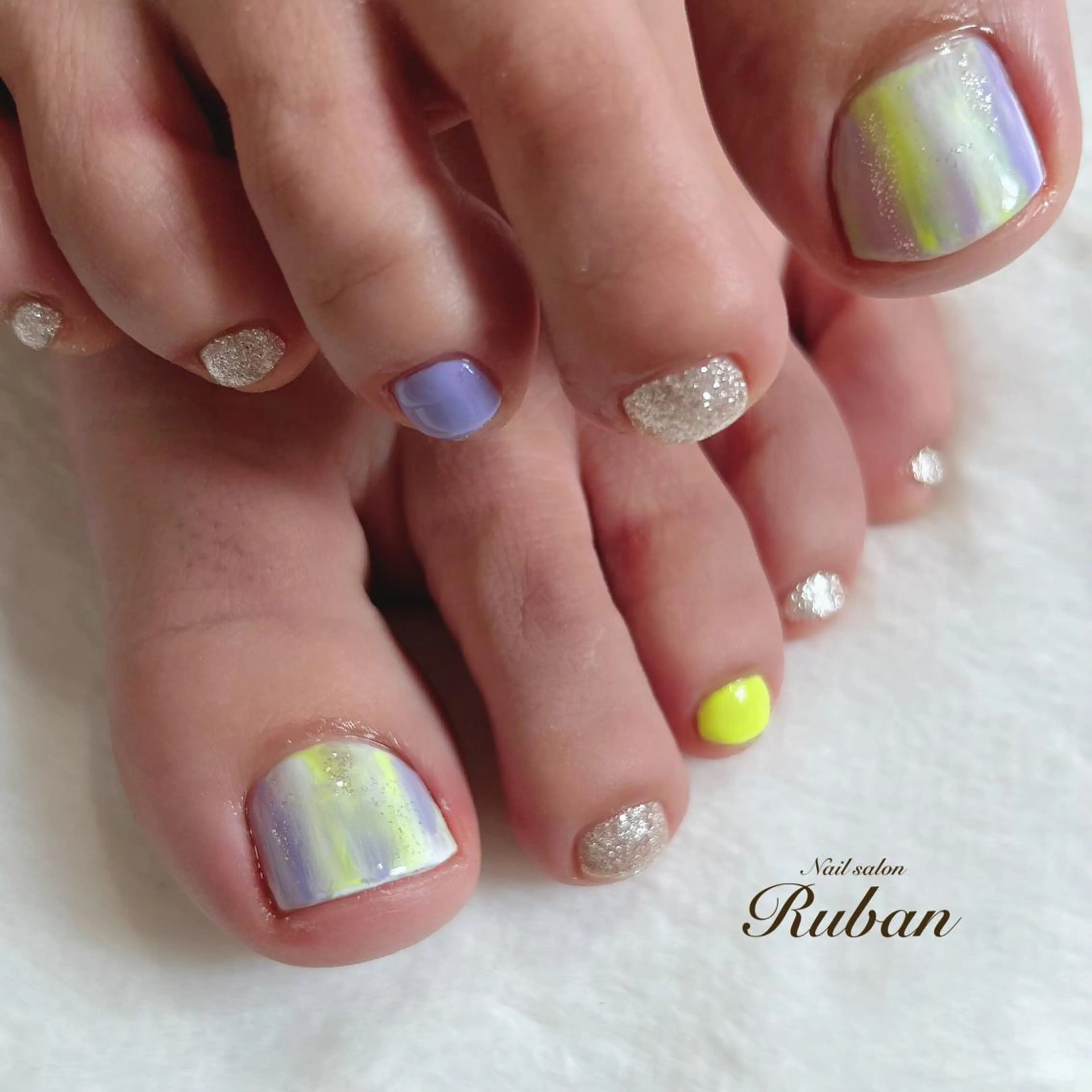 ネイル フットネイル Nail salon Rubanのネイルデザイン