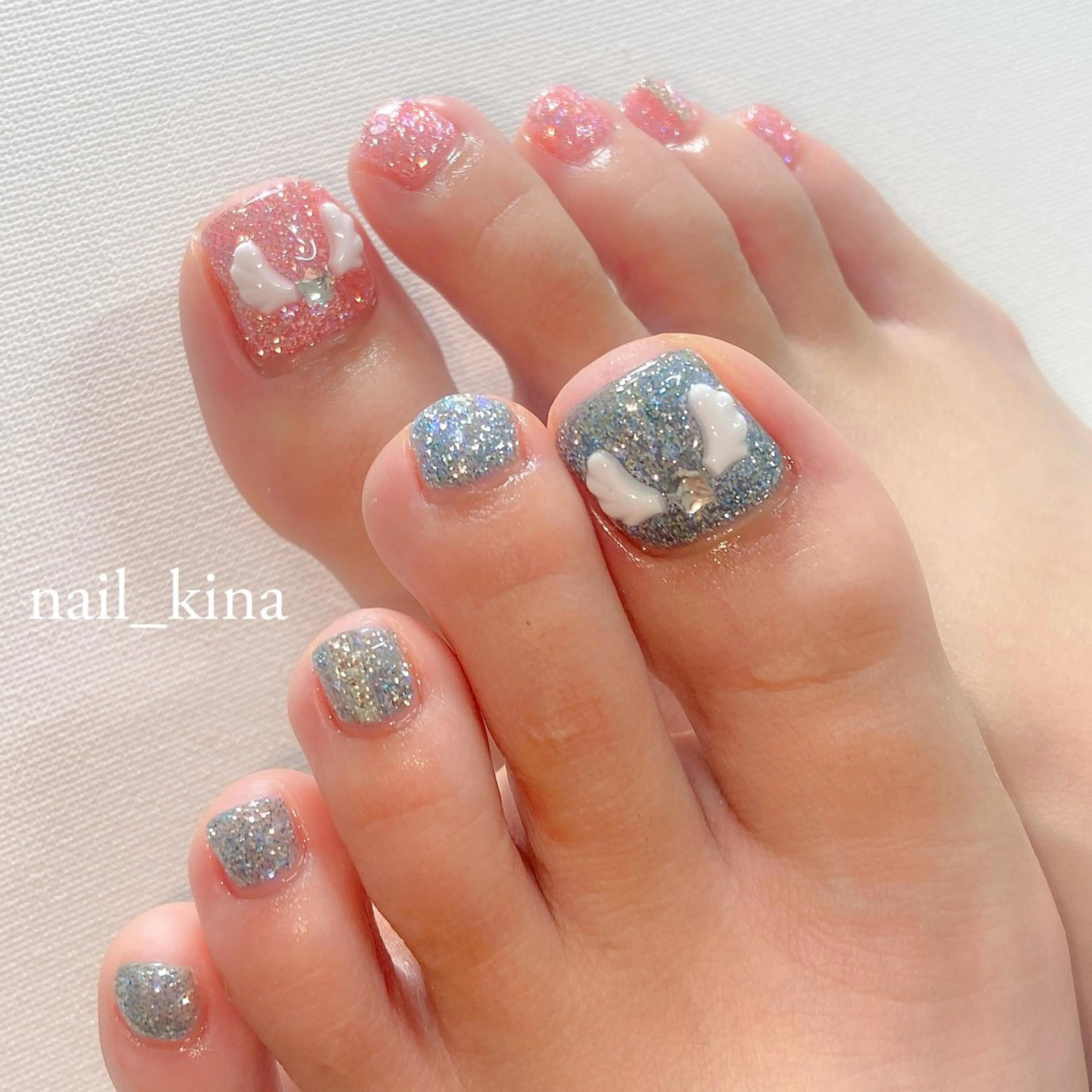 ネイル フットネイル nail_ kinaのネイルデザイン