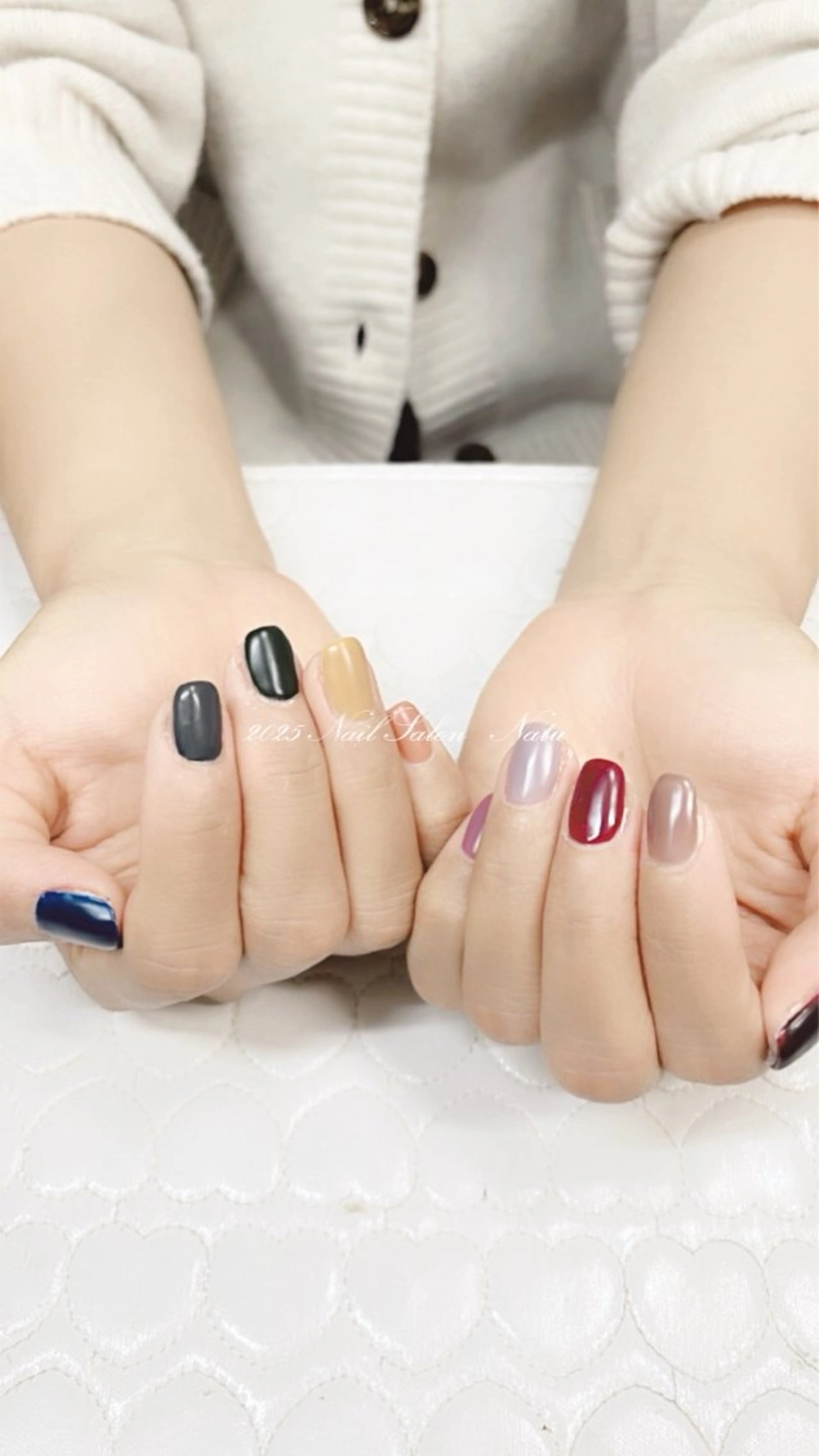 ネイル マットネイル nailsalon　 Natuのネイルデザイン