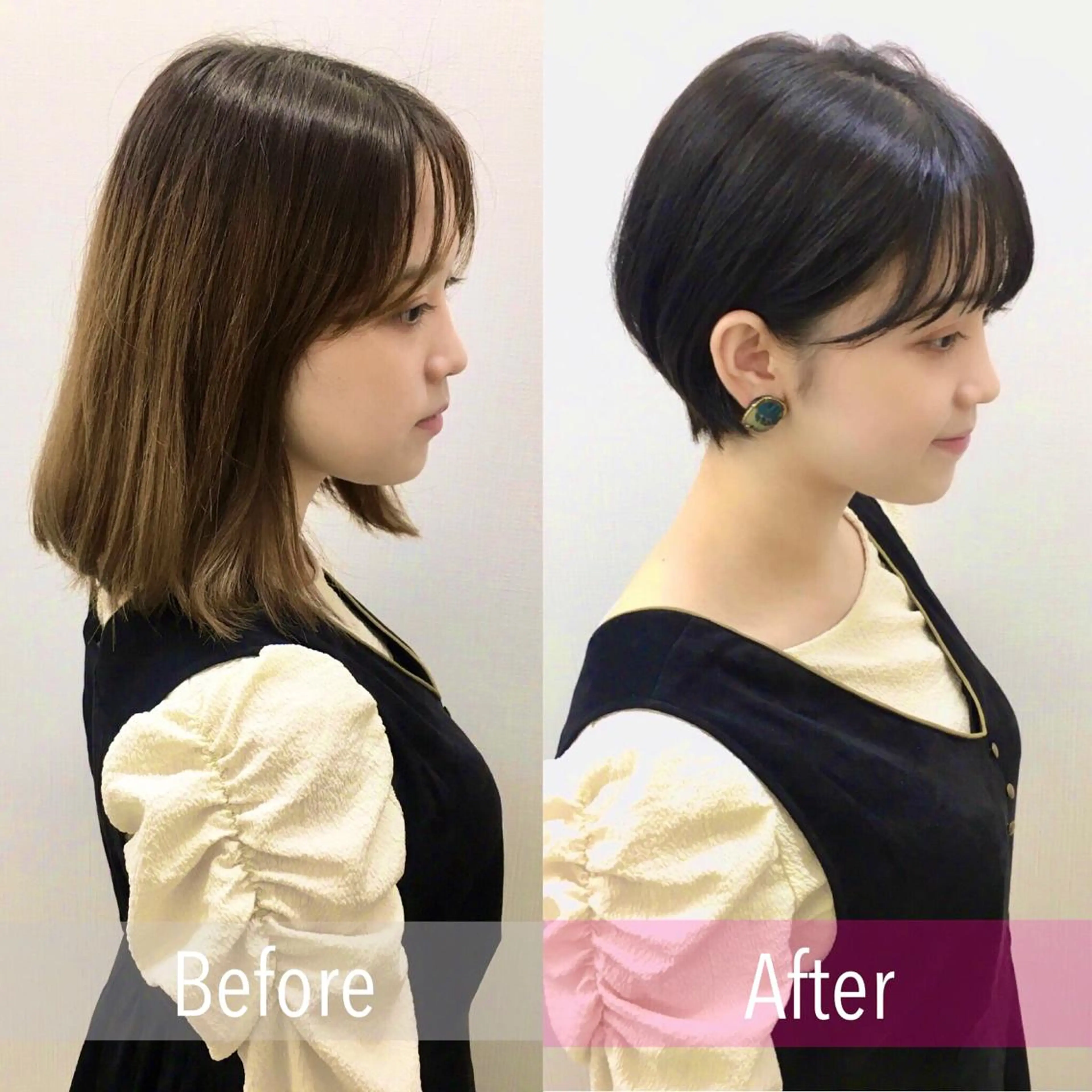 ショート カラー カット ヘアカラー トリートメント NoWL所属・大人可愛いショート* NoWL栗原隆成のヘアスタイル