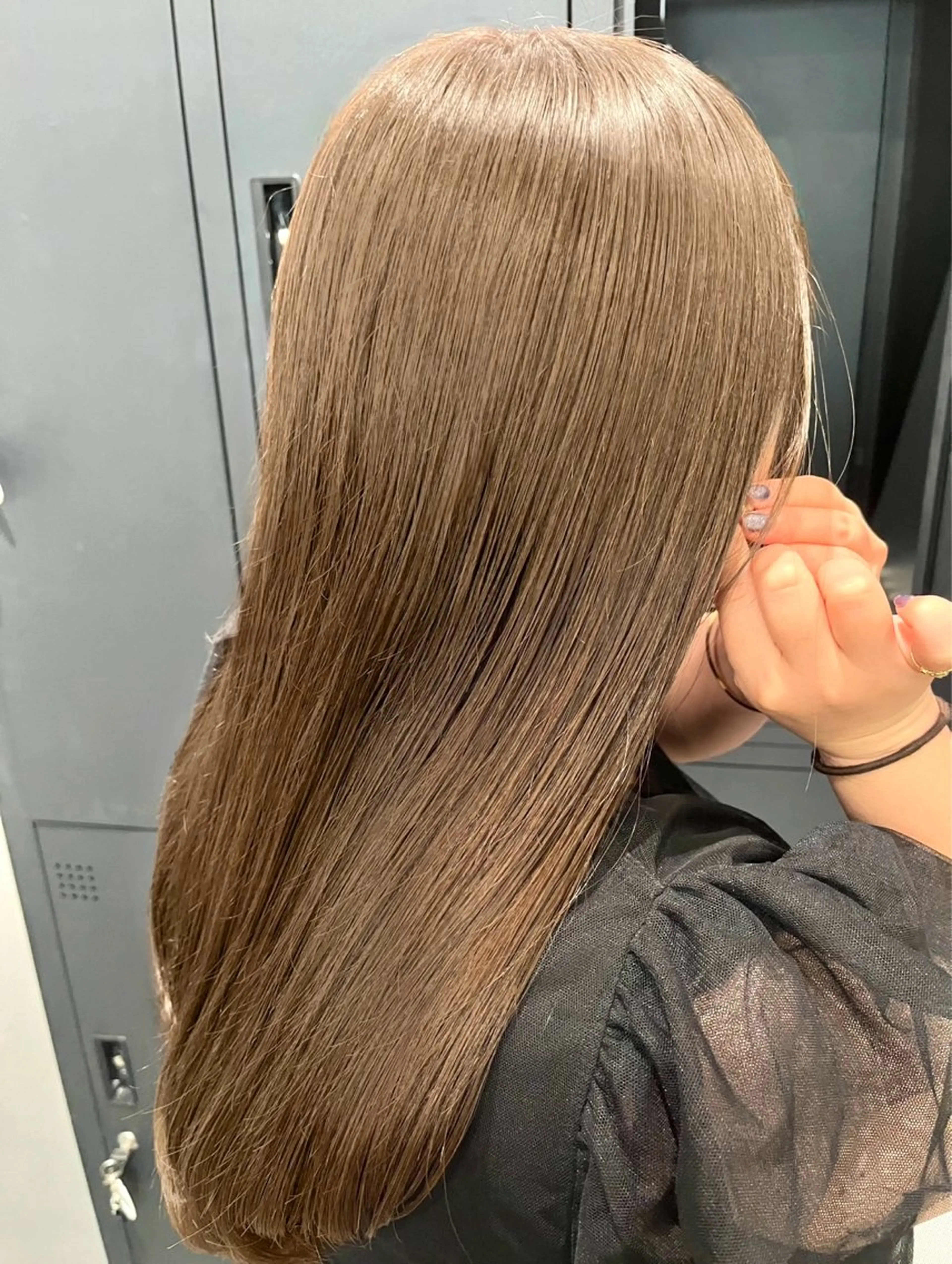 ロング カラー ダブルカラー🫐 /まゆ🎀のヘアスタイル