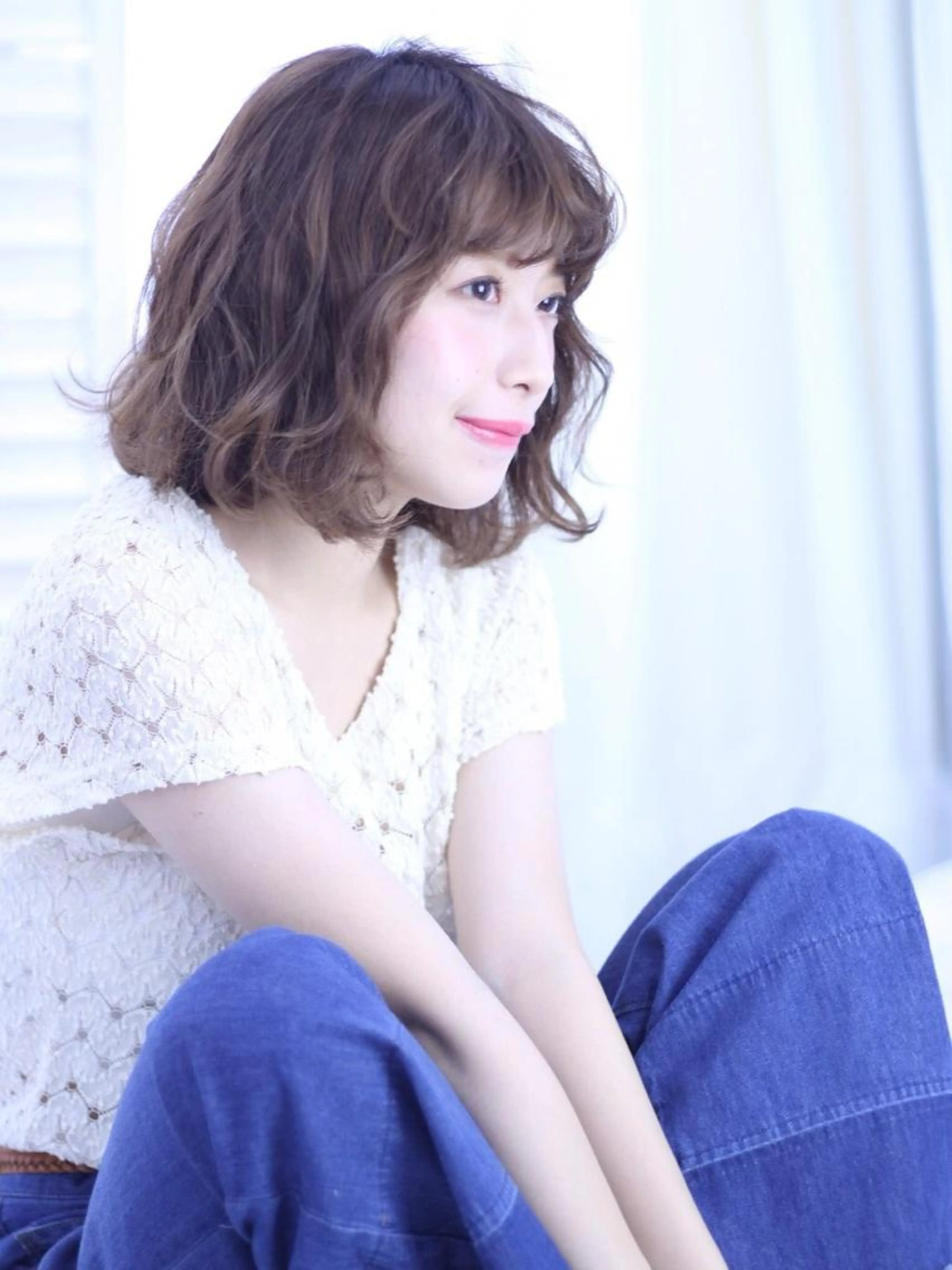 ✂︎前髪カット+前髪パーマ👶の写真