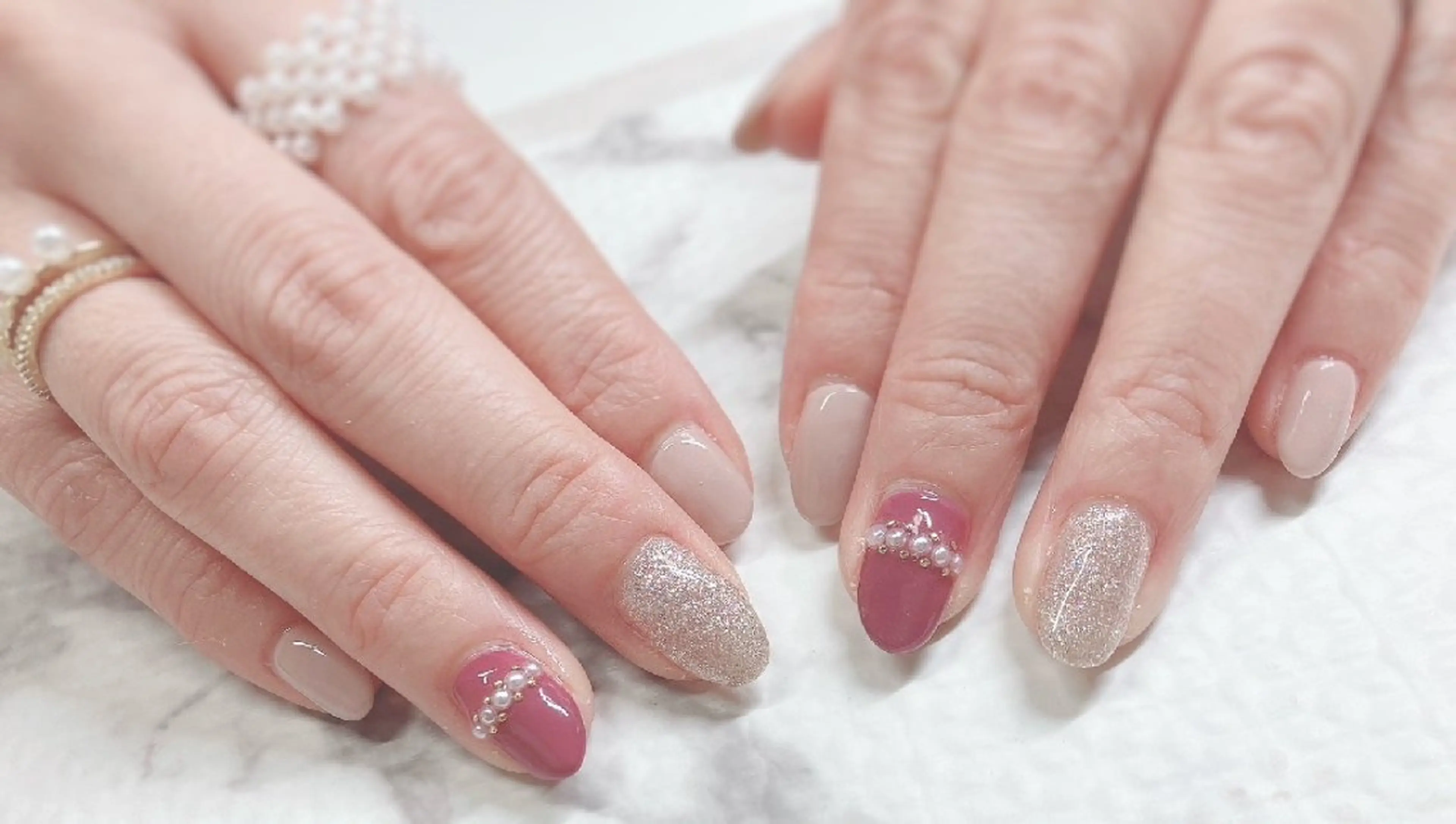 ネイル アニマル柄 アートネイル オフィスネイル Lily Rose 高橋のネイルデザイン