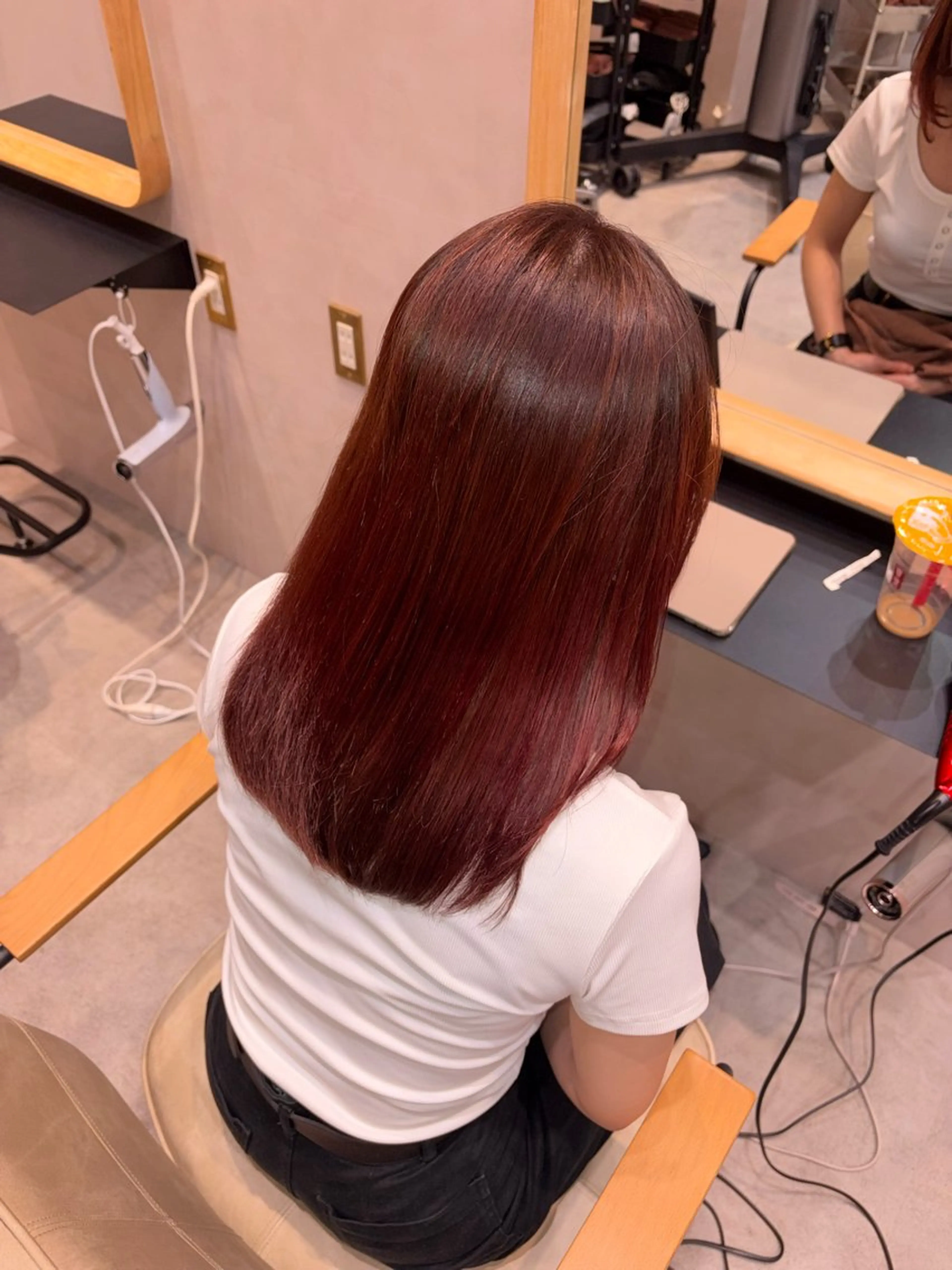 ミディアム ヘアカラー 髪質改善/艶髪特化 /透明感✨️こうめいのヘアスタイル