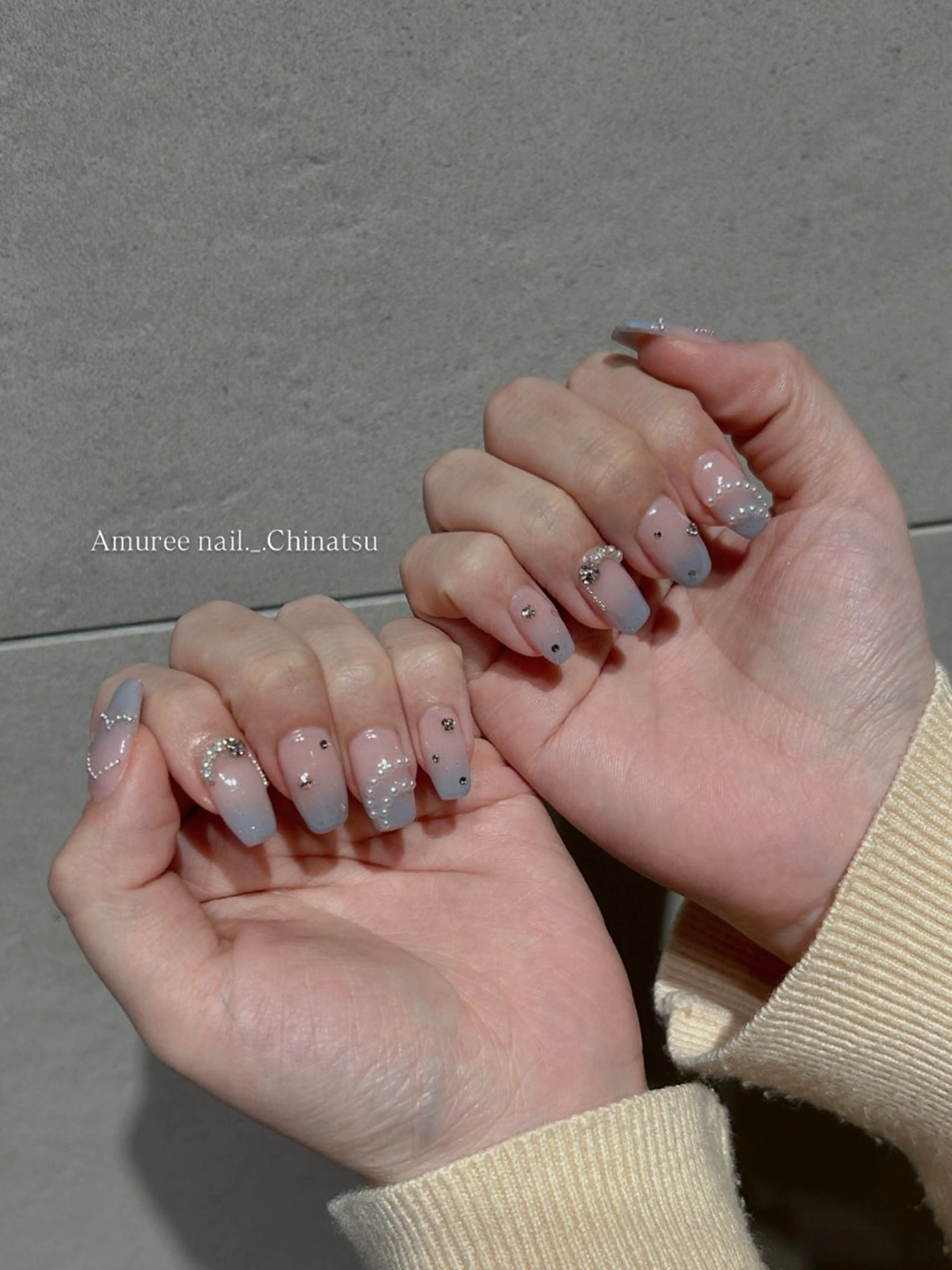 ネイル ハンドネイル Amuree._. Chinatsuのネイルデザイン