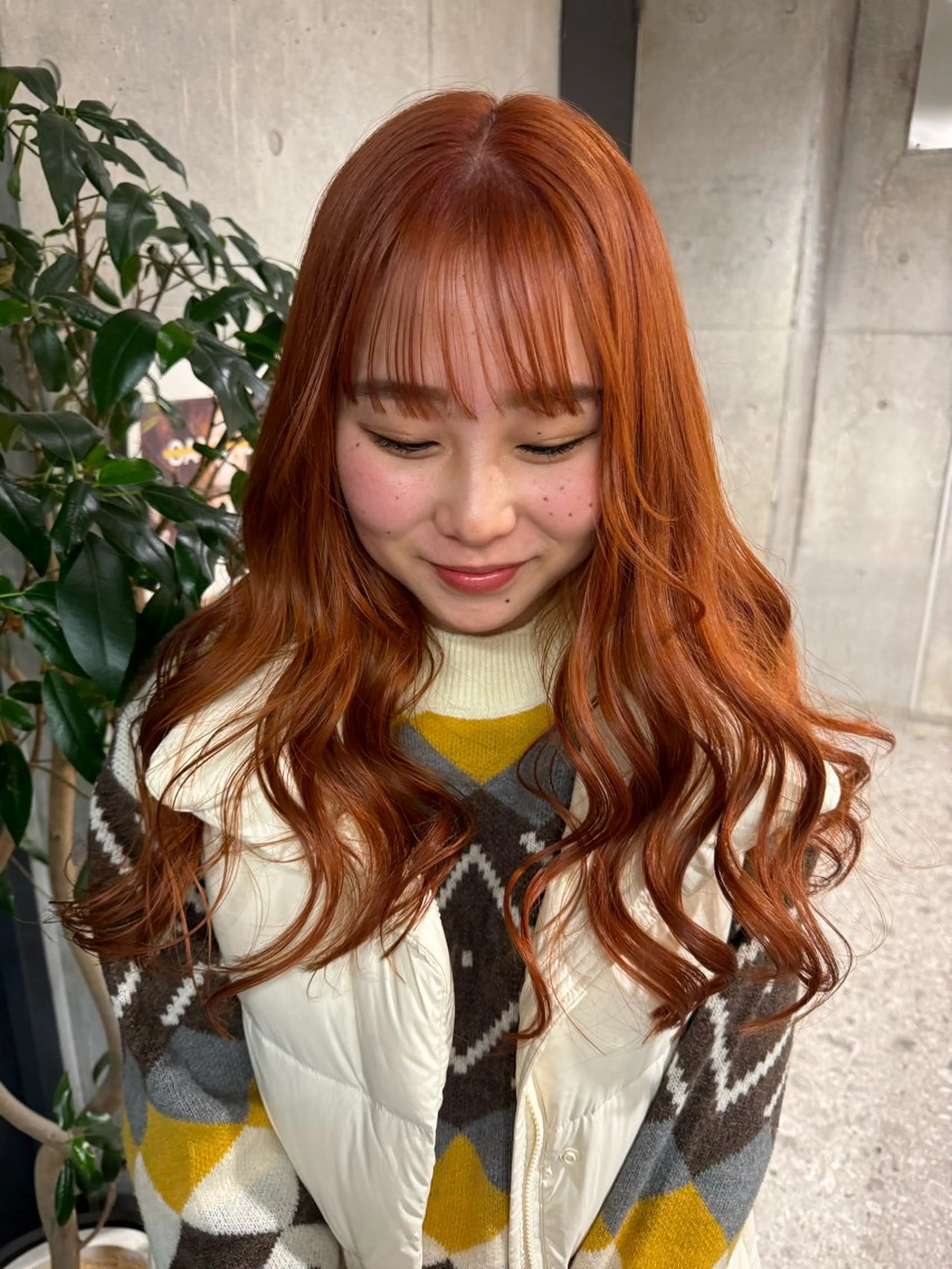 ロング カット ヘアカラー 🎀ダブルカラー hinata🎀のヘアスタイル