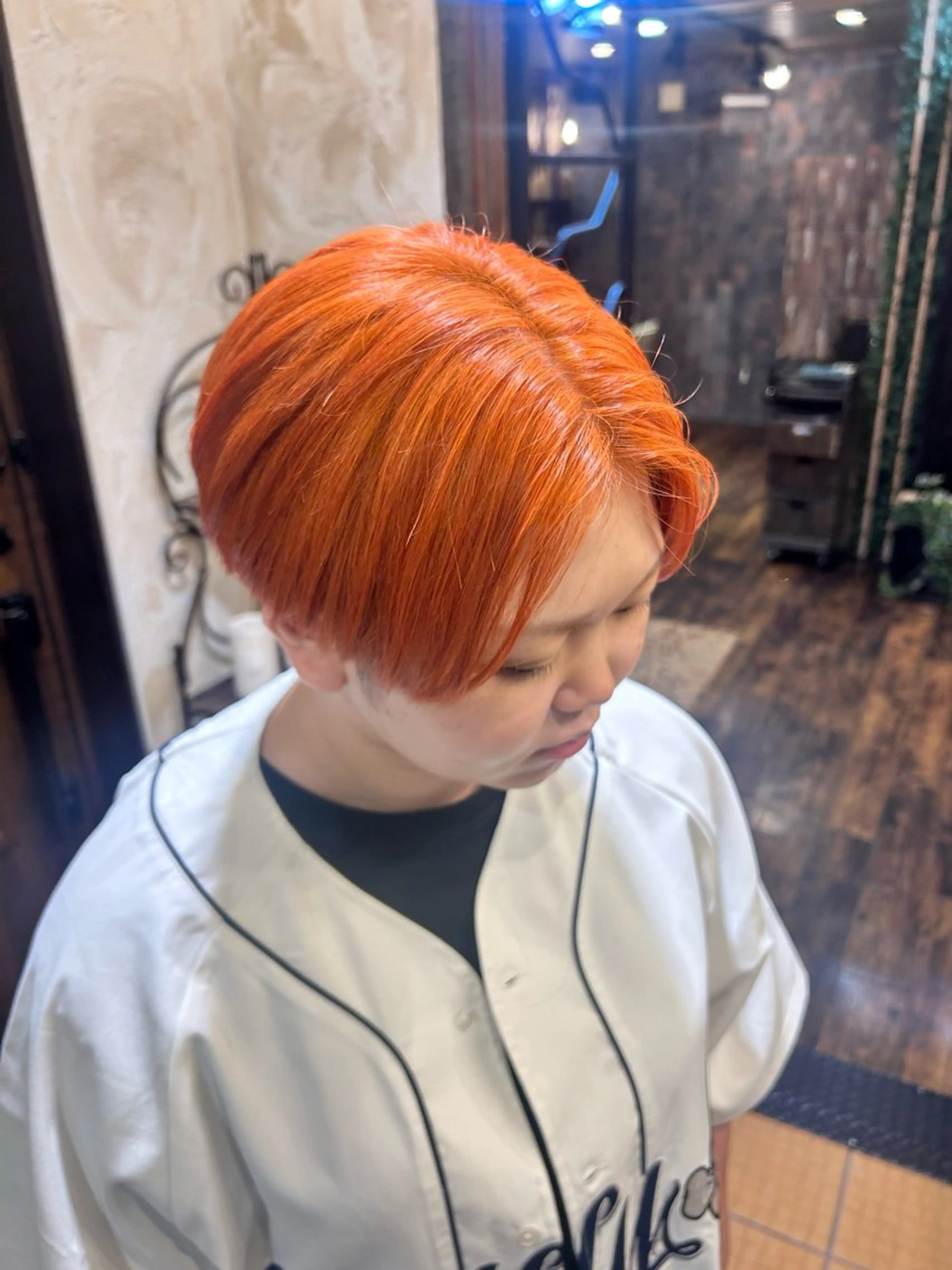 ショート 韓国メンズ特化 パーマSatskiのヘアスタイル