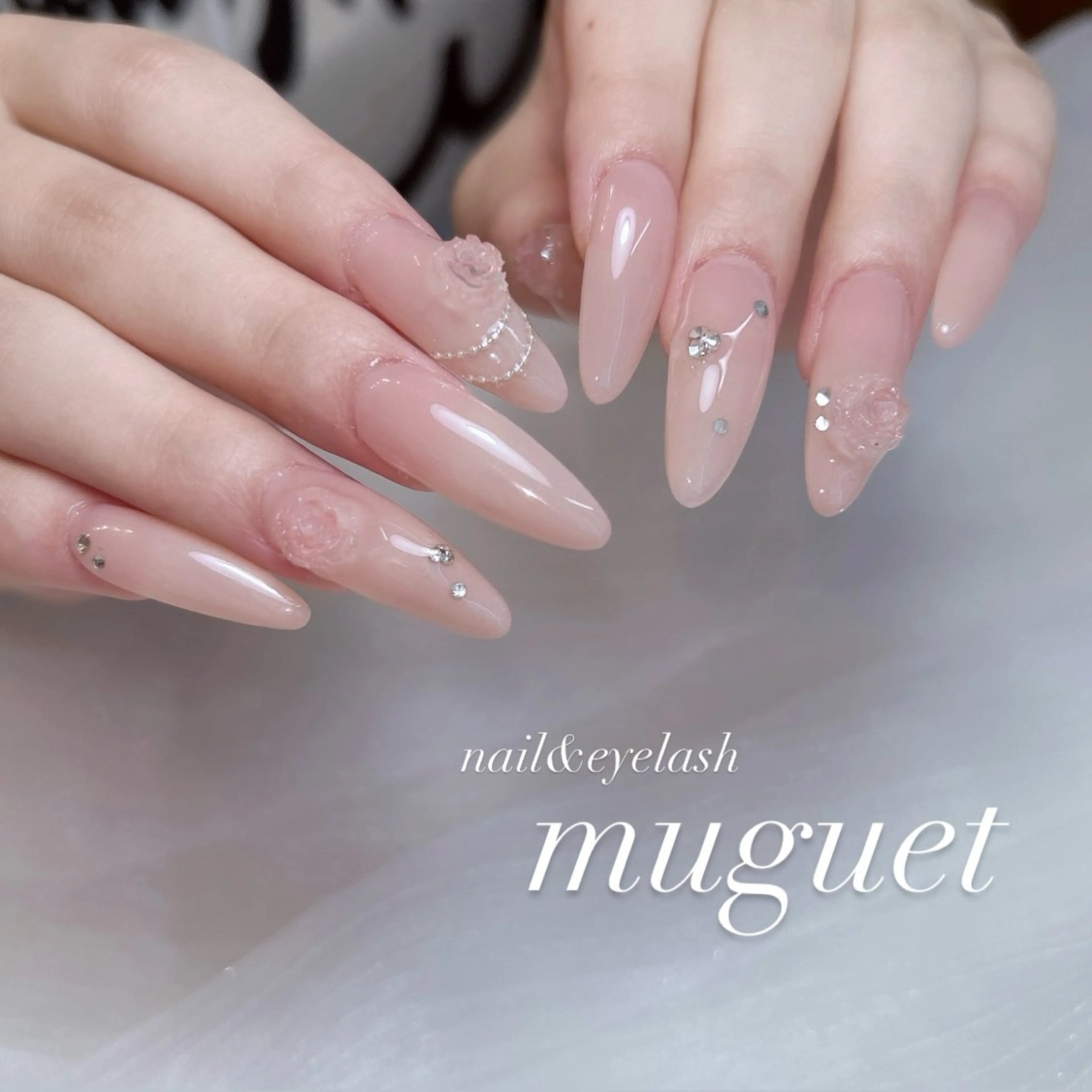ネイル ハンドネイル nailsalon muguet所属・muguet manaのネイルデザイン