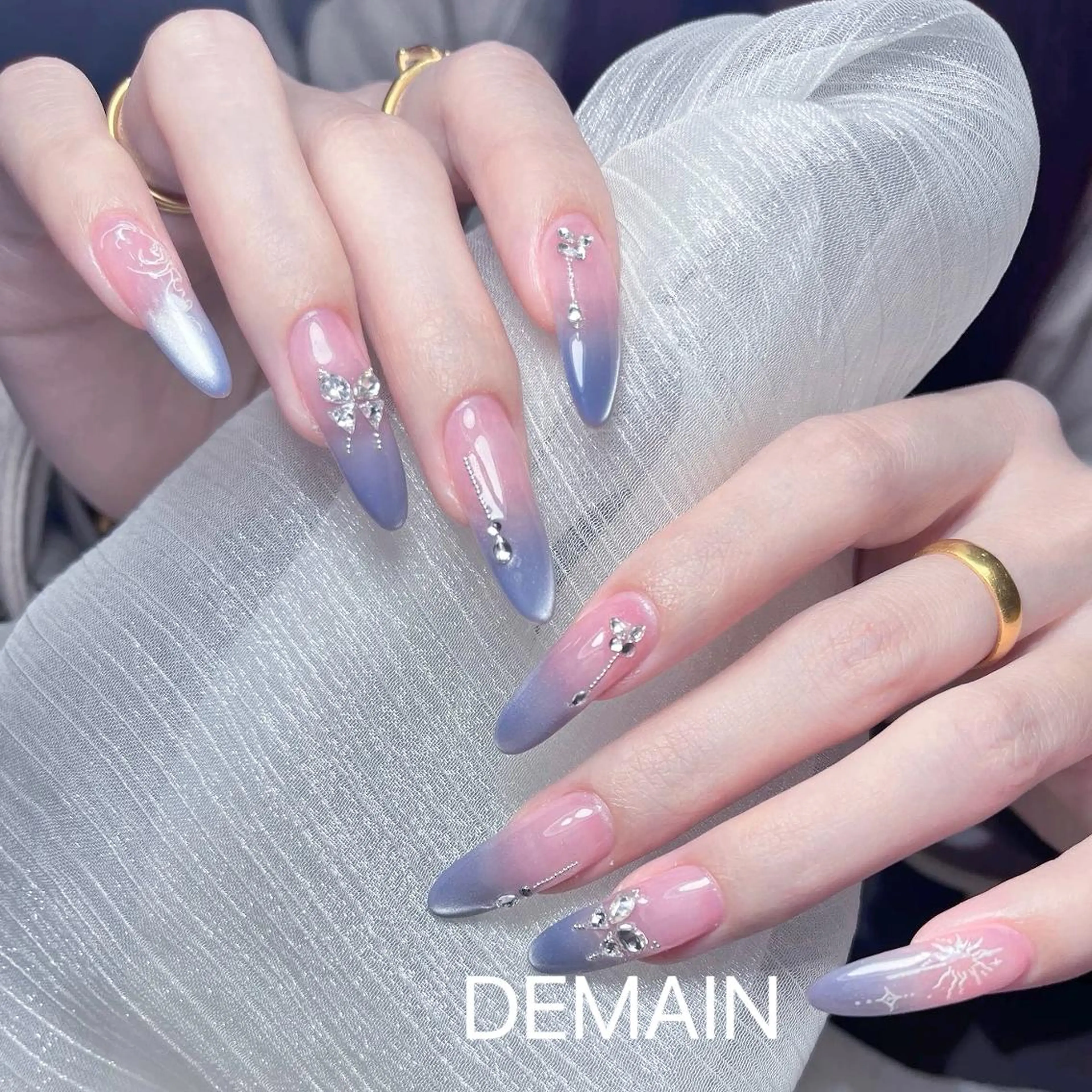 ネイル ハンドネイル ハンドケア Lumina _MIO研修のネイルデザイン