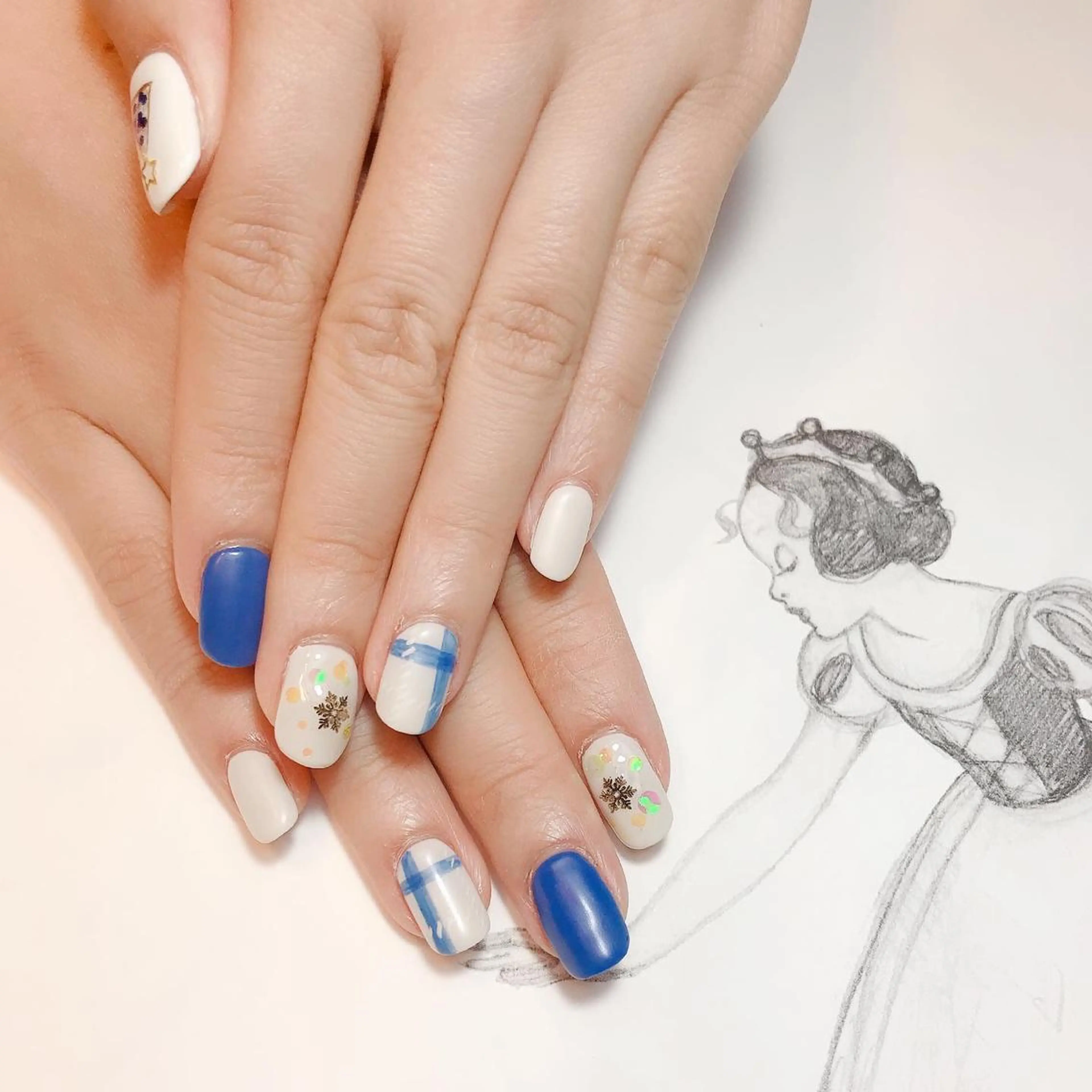 ネイル 冬ネイル クリスマス owlnail /持込みデザイン専門のネイルデザイン