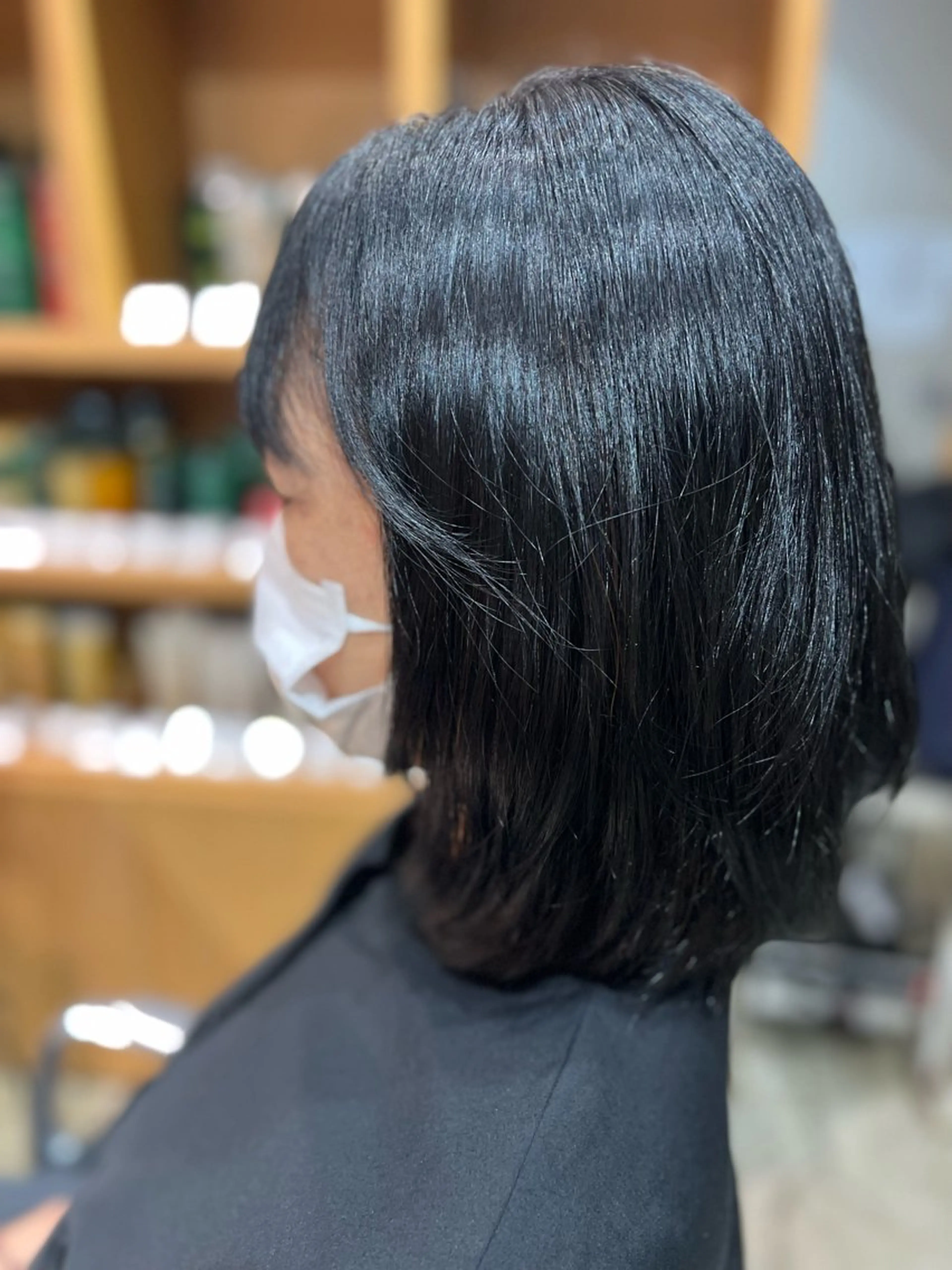 ミディアム カラー ヘアアレンジ 渡部 彩花のヘアスタイル