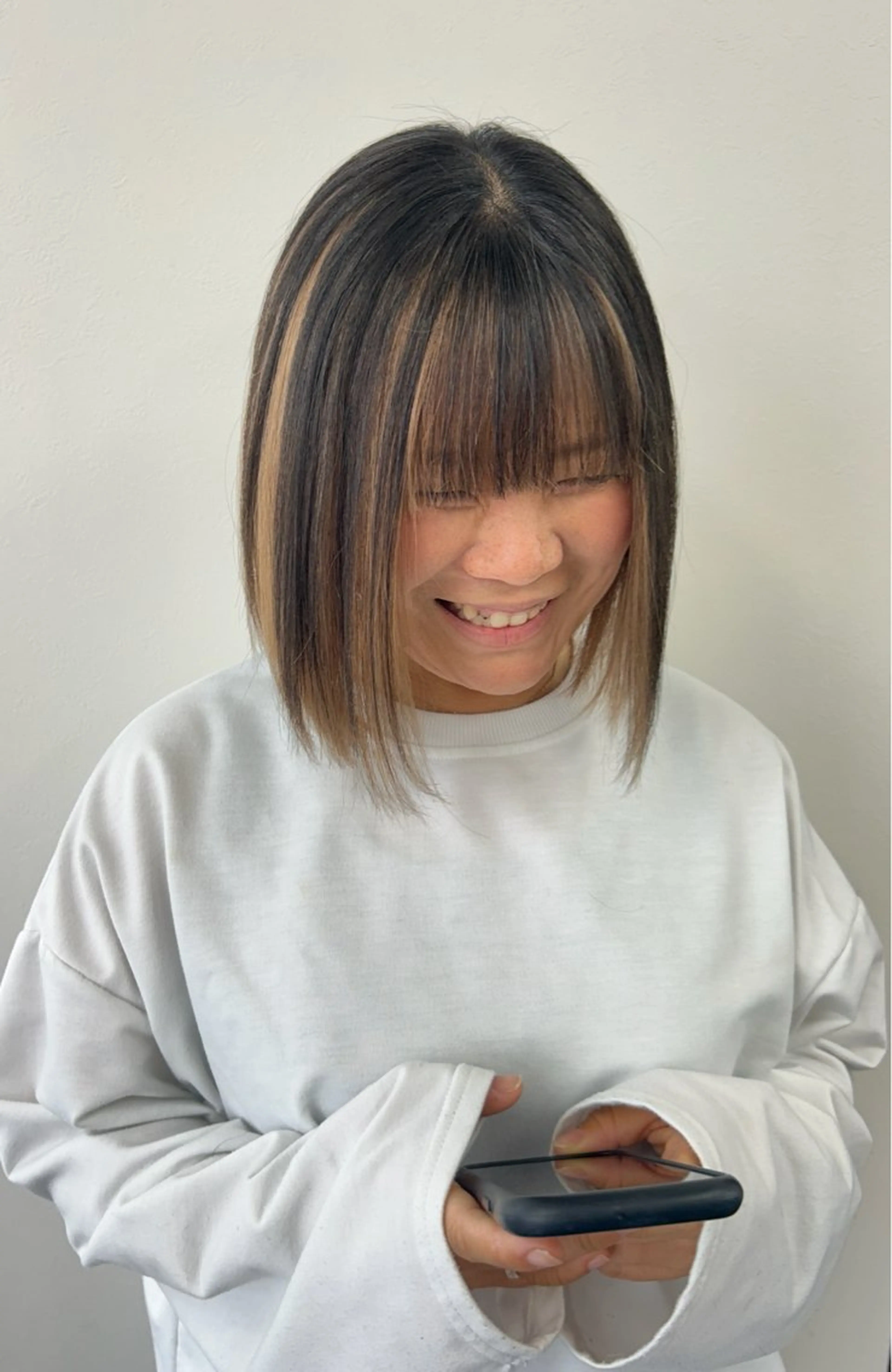 ショート ボブ 桝田 友美のヘアスタイル