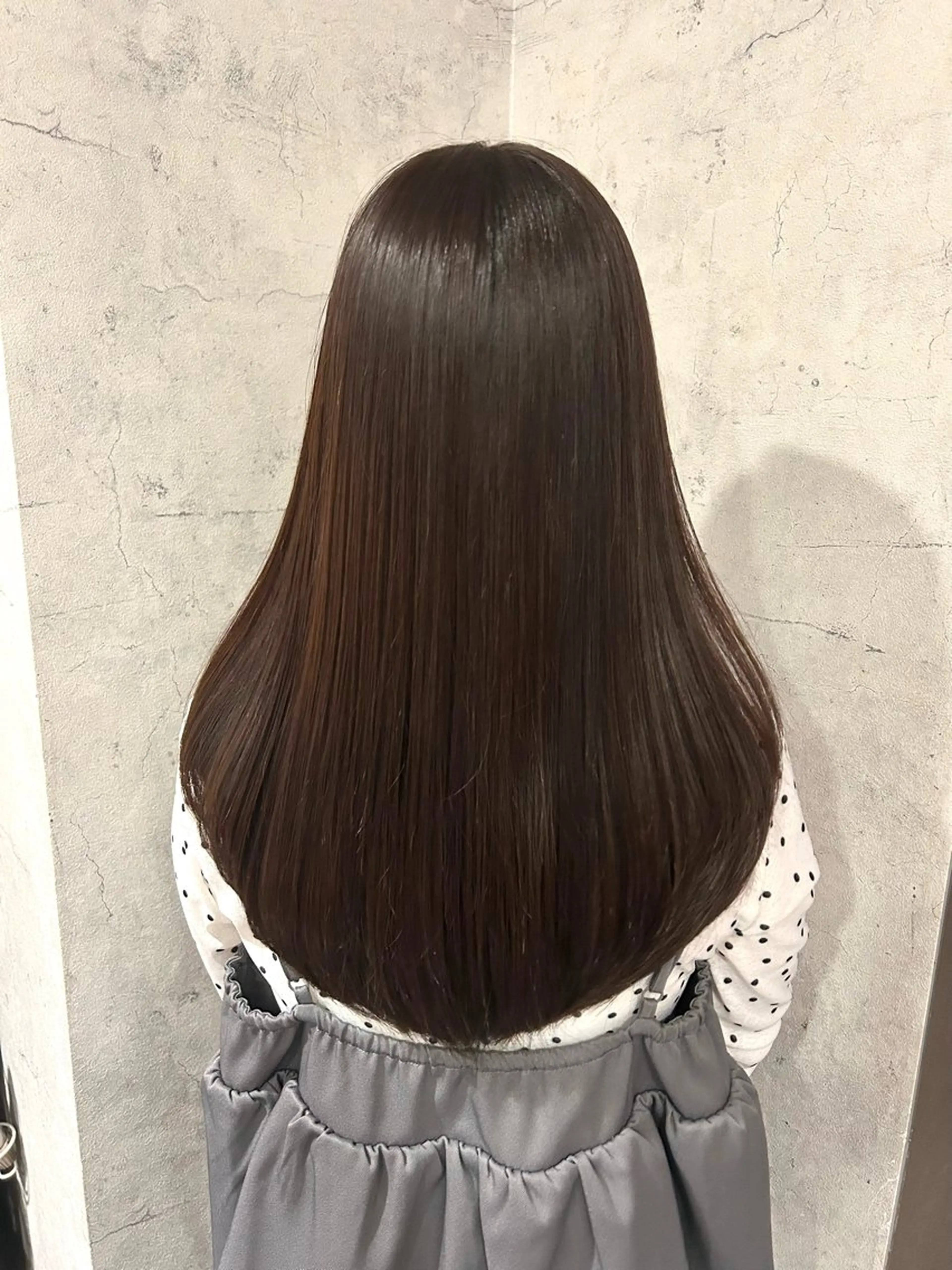 セミロング カラー ブラウンカラー マロンブラウン カット ヘアカラー トリートメント パーソナルカラー 診断🍀マリンのヘアスタイル