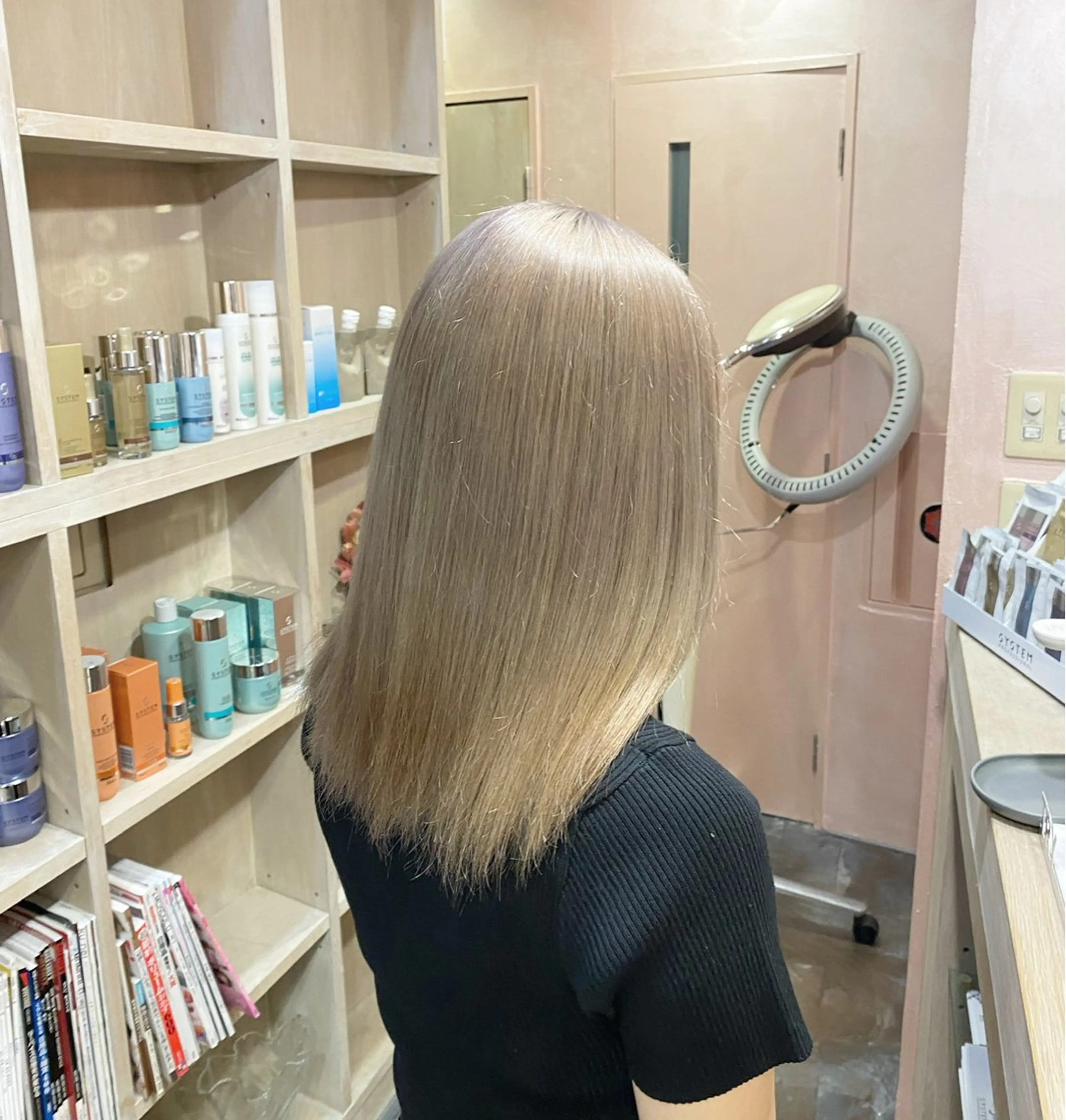カラー 大友 岳斗のヘアスタイル
