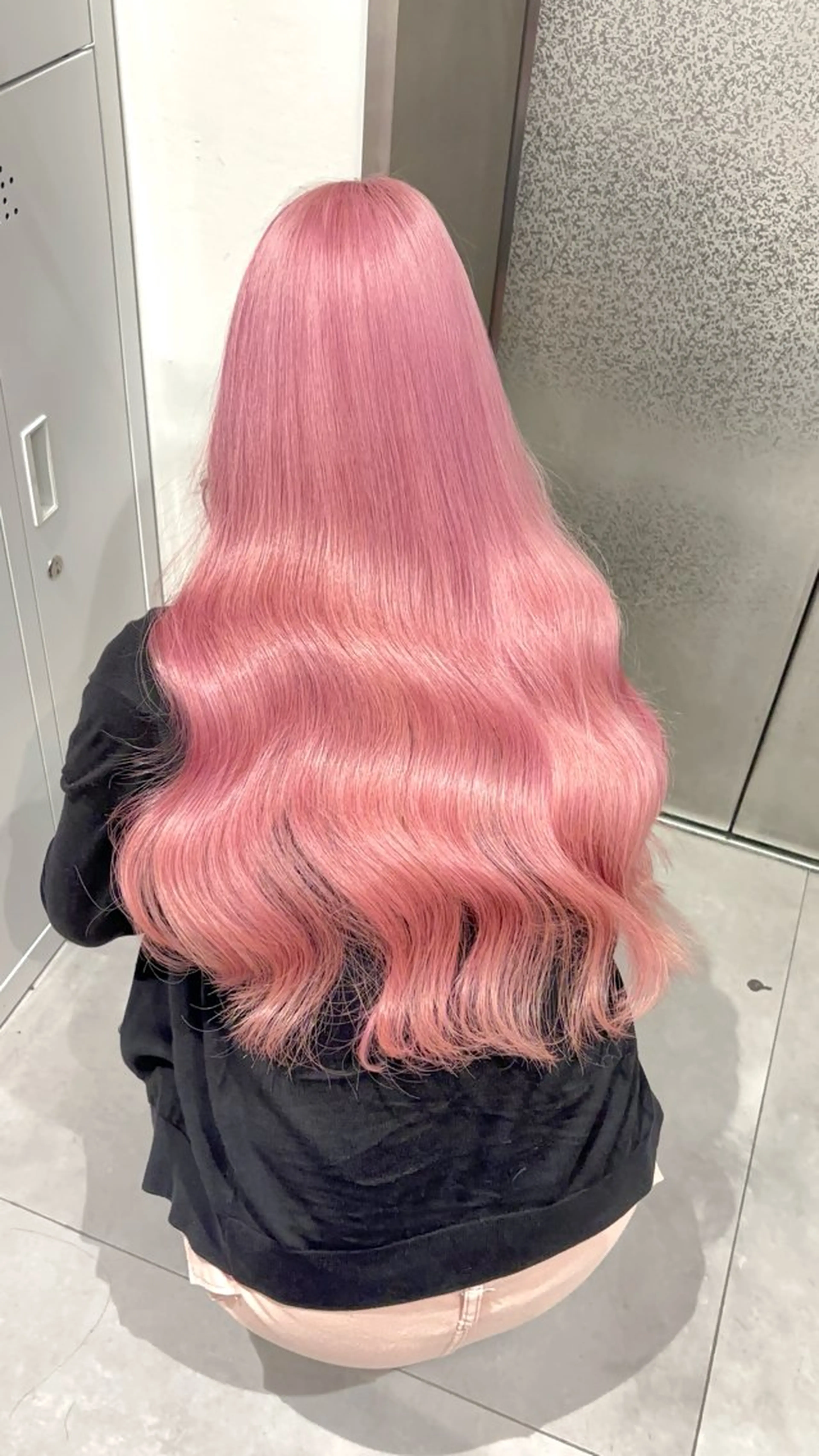 ロング カラー ミルクティー/モテ髪 韓国スタイル/ハルトのヘアスタイル