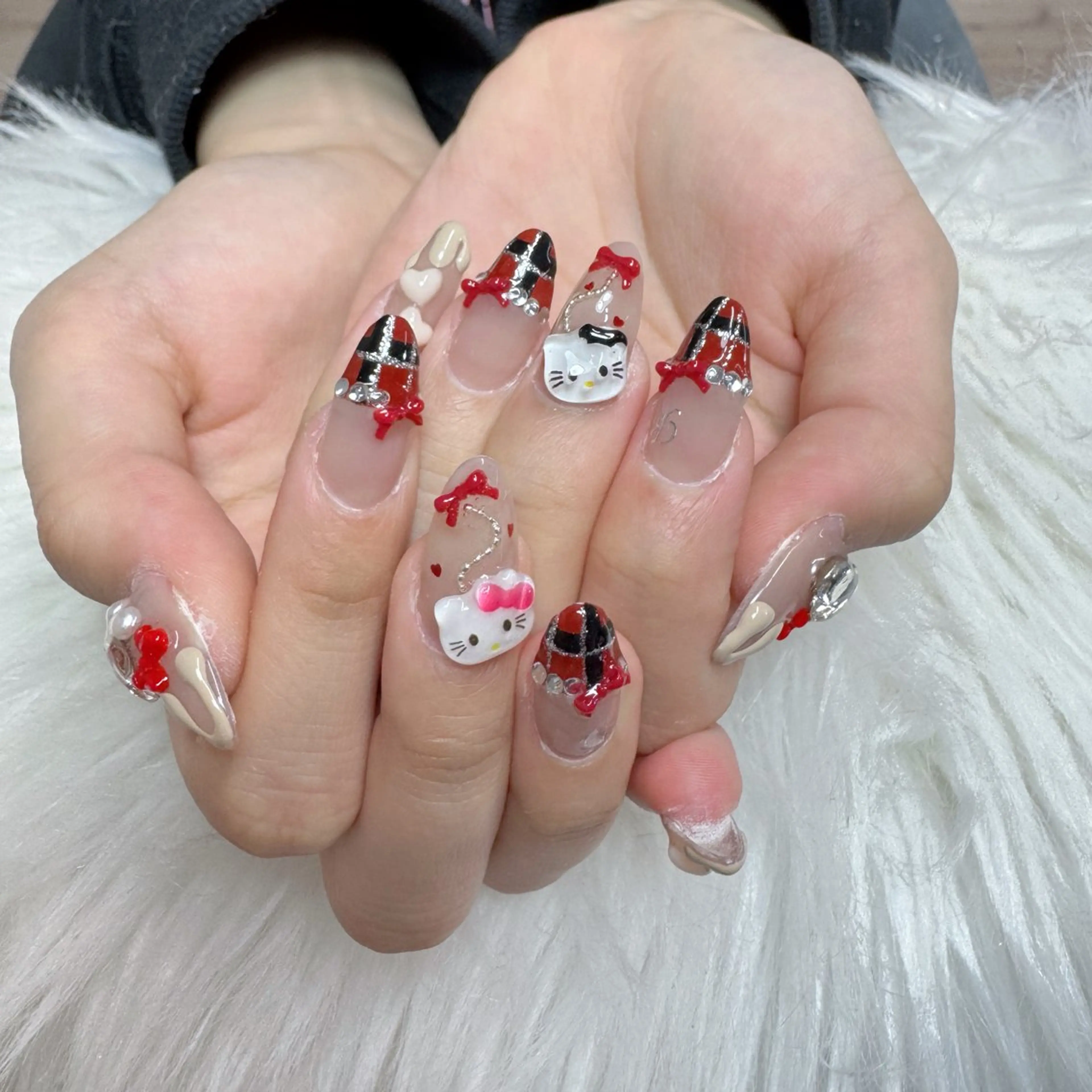 ネイル ハンドネイル 🧸yuki🍯 パラジェル取扱店🐝のネイルデザイン