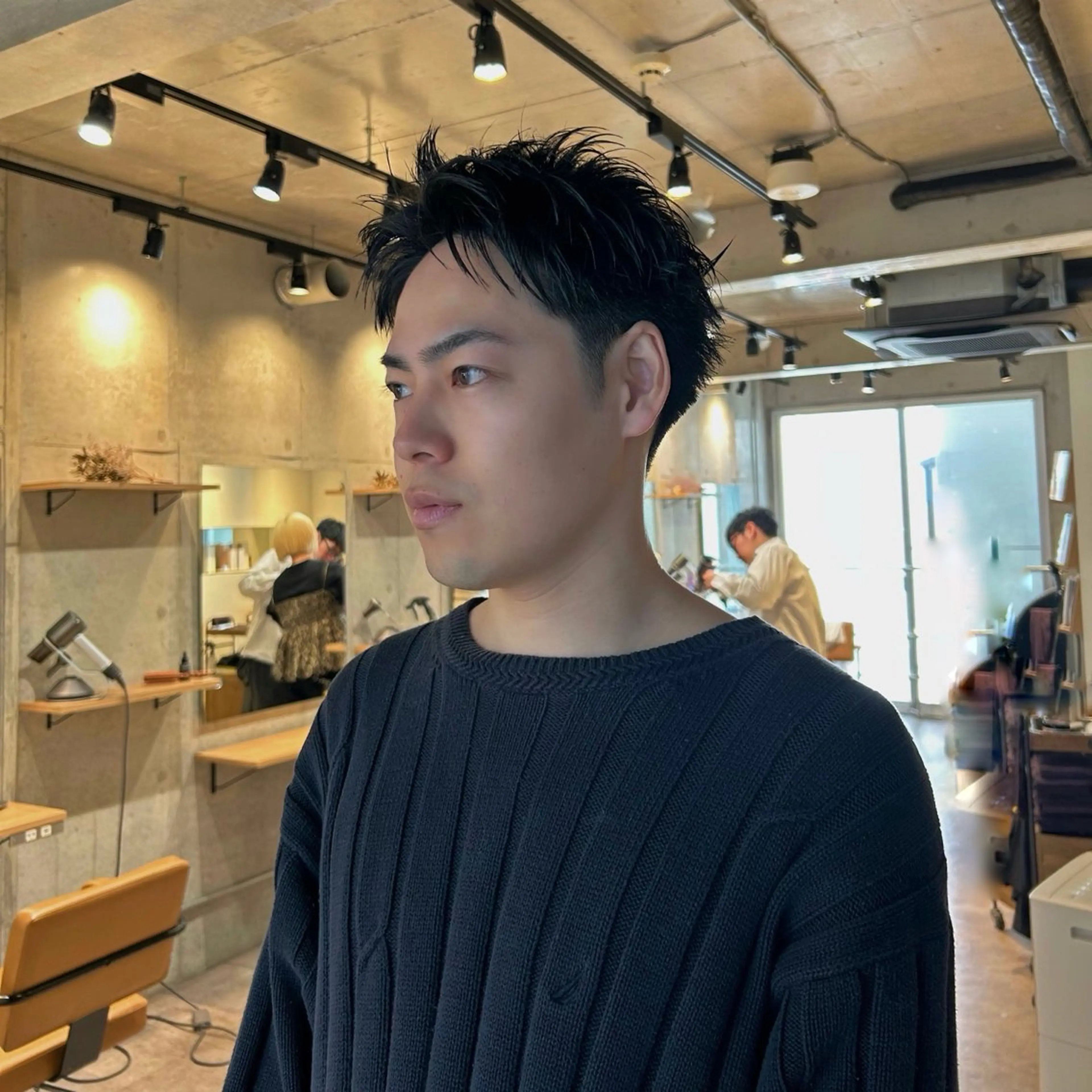 ショート メンズ メンズベリーショート ベリーショート ショートヘア カット 葉月/ボブ/ 透明感カラー／中目黒のヘアスタイル