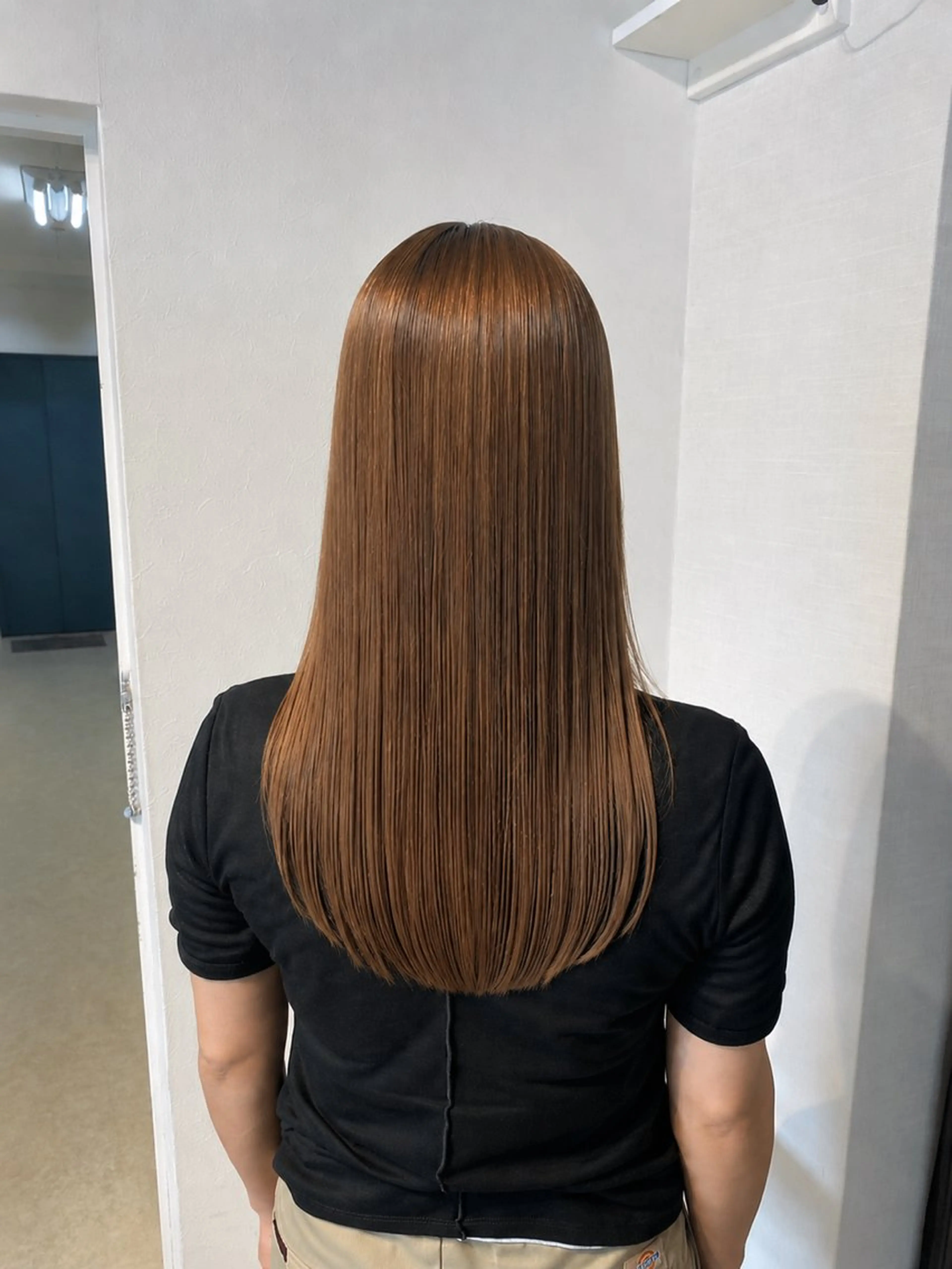 ロング 縮毛矯正 annuy 🩶るのんのヘアスタイル