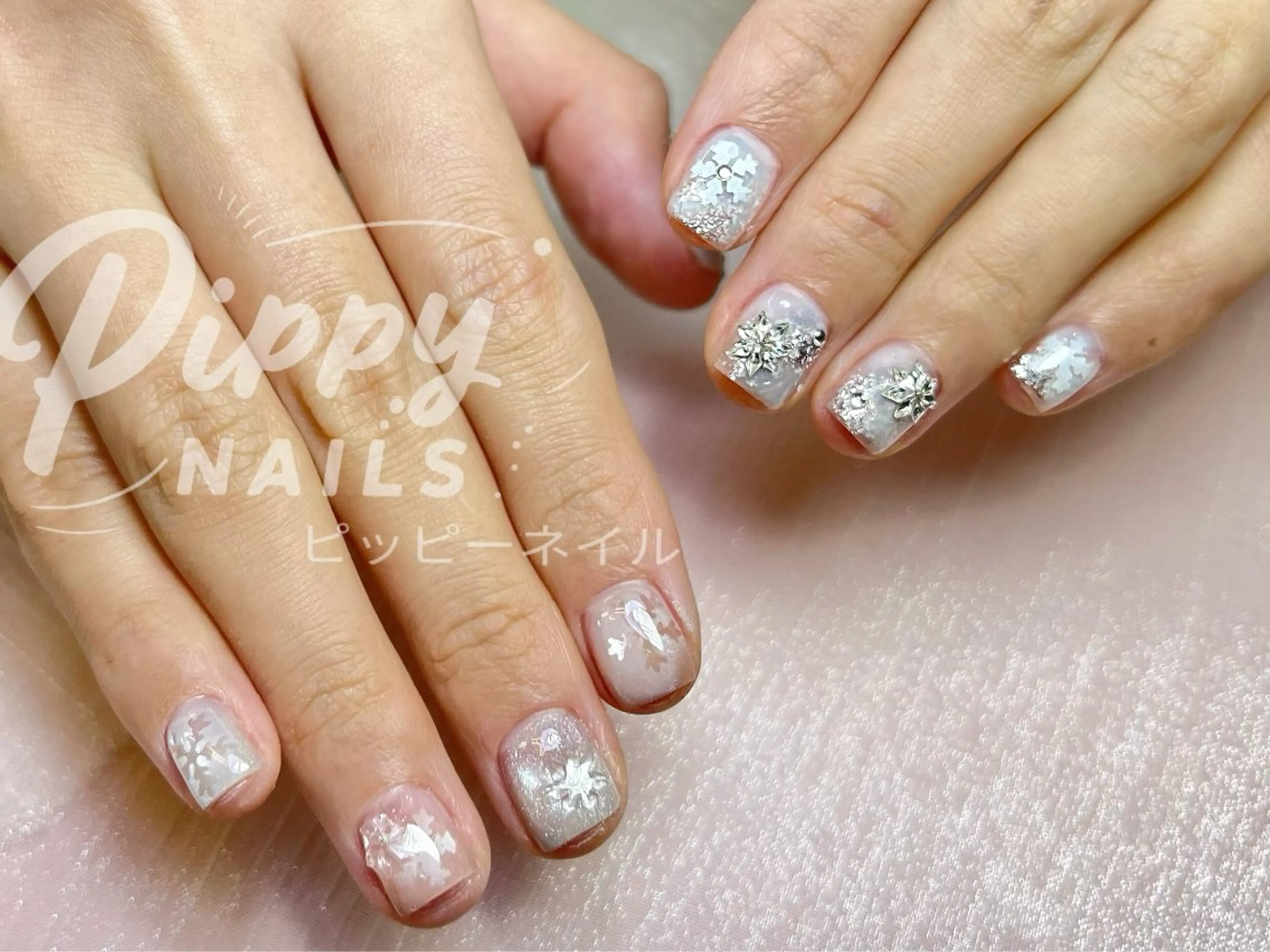 ネイル フレンチネイル ジェルネイル 持ち込み オフィスネイル ワンカラーネイル ハンドネイル ハンドケア PIPPY NAILSのネイルデザイン