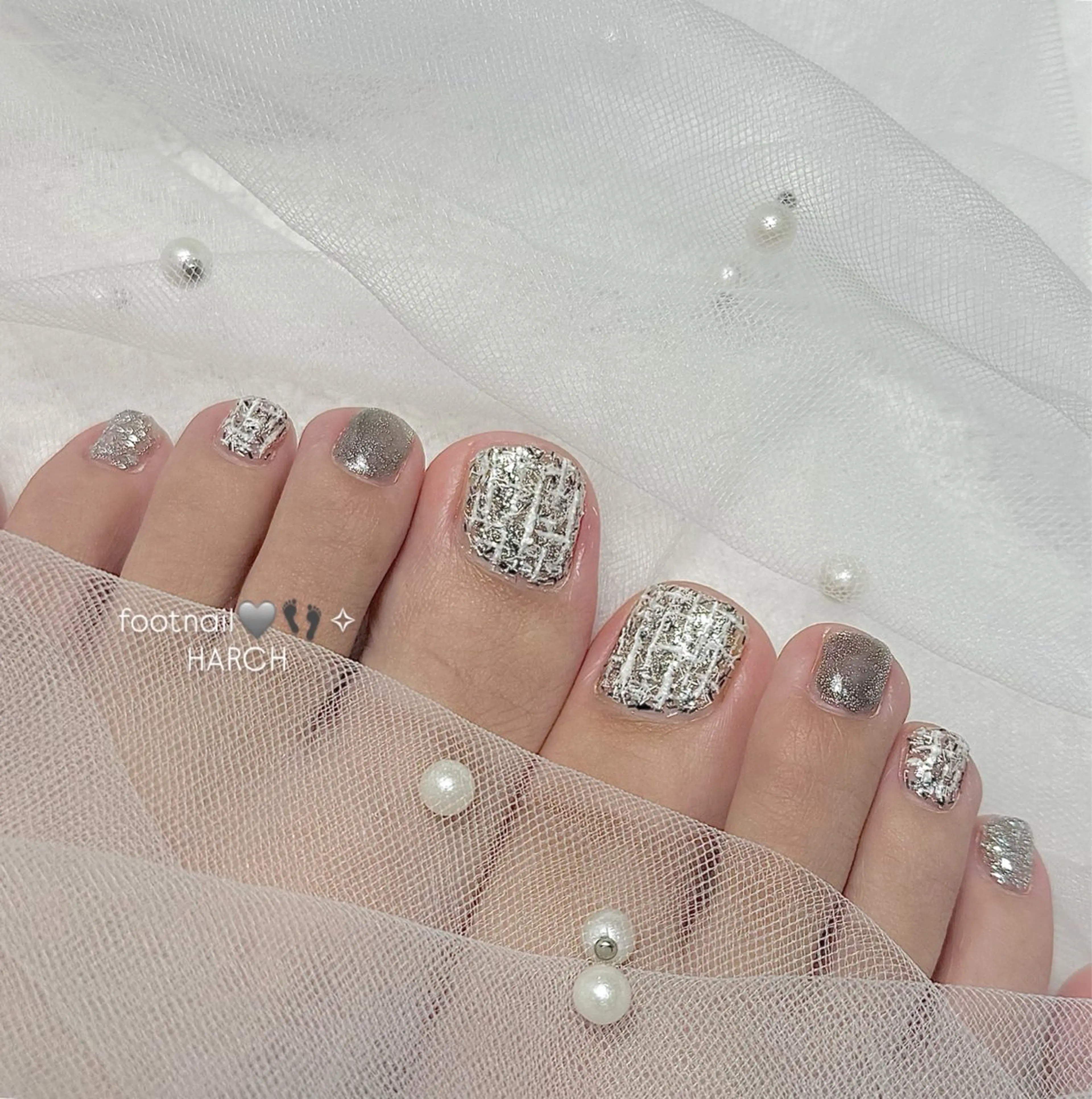 ネイル フットネイル H nailのネイルデザイン