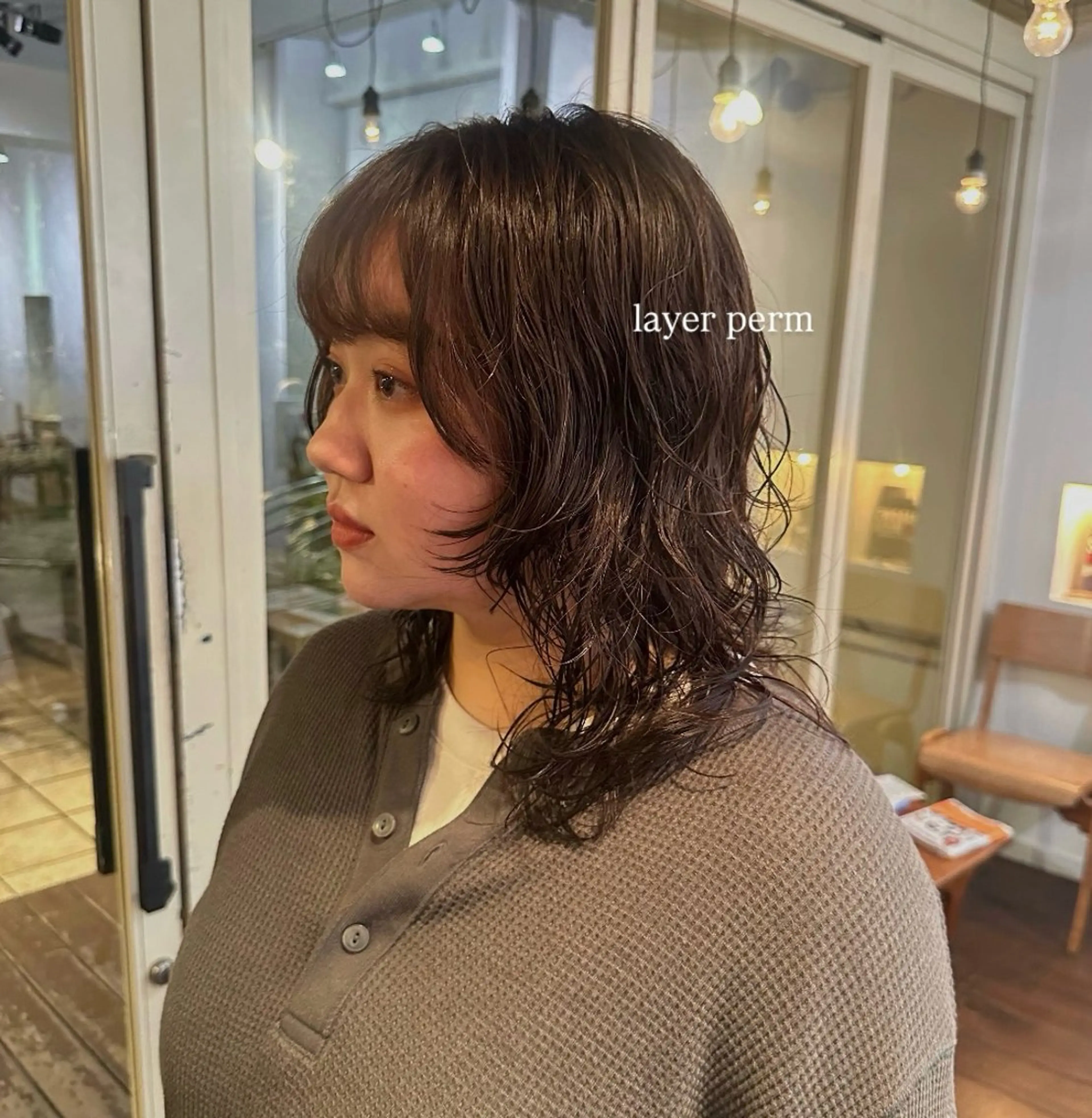 パーマ misaki morimoto🌱のヘアスタイル