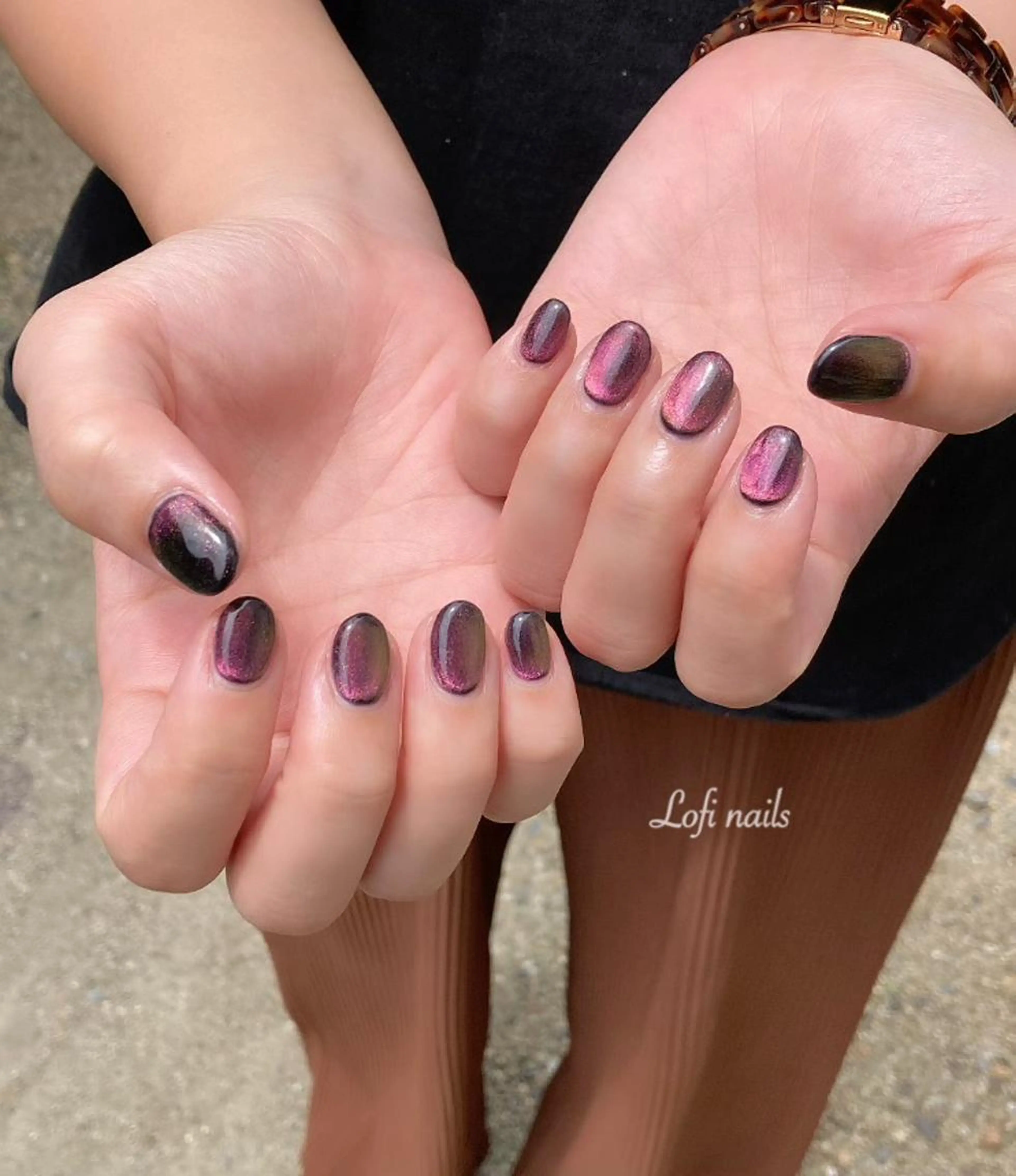 【オリジナルマグネット🧲】【💙💚💜🧡❤️💛】【ジェルオフ込み·͜·👌 ̖́-】の写真