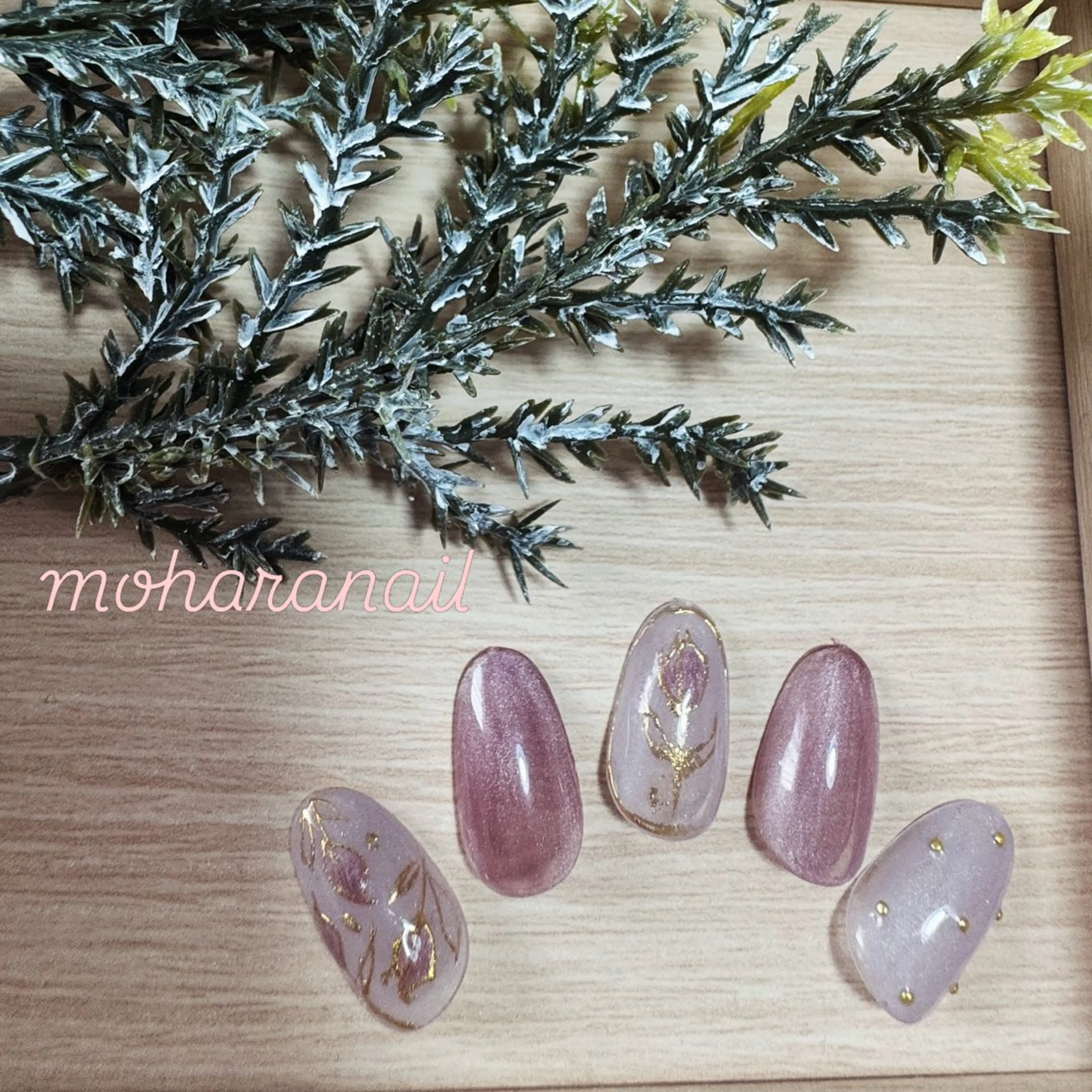 ネイル 春ネイル moharanail wakanaのネイルデザイン