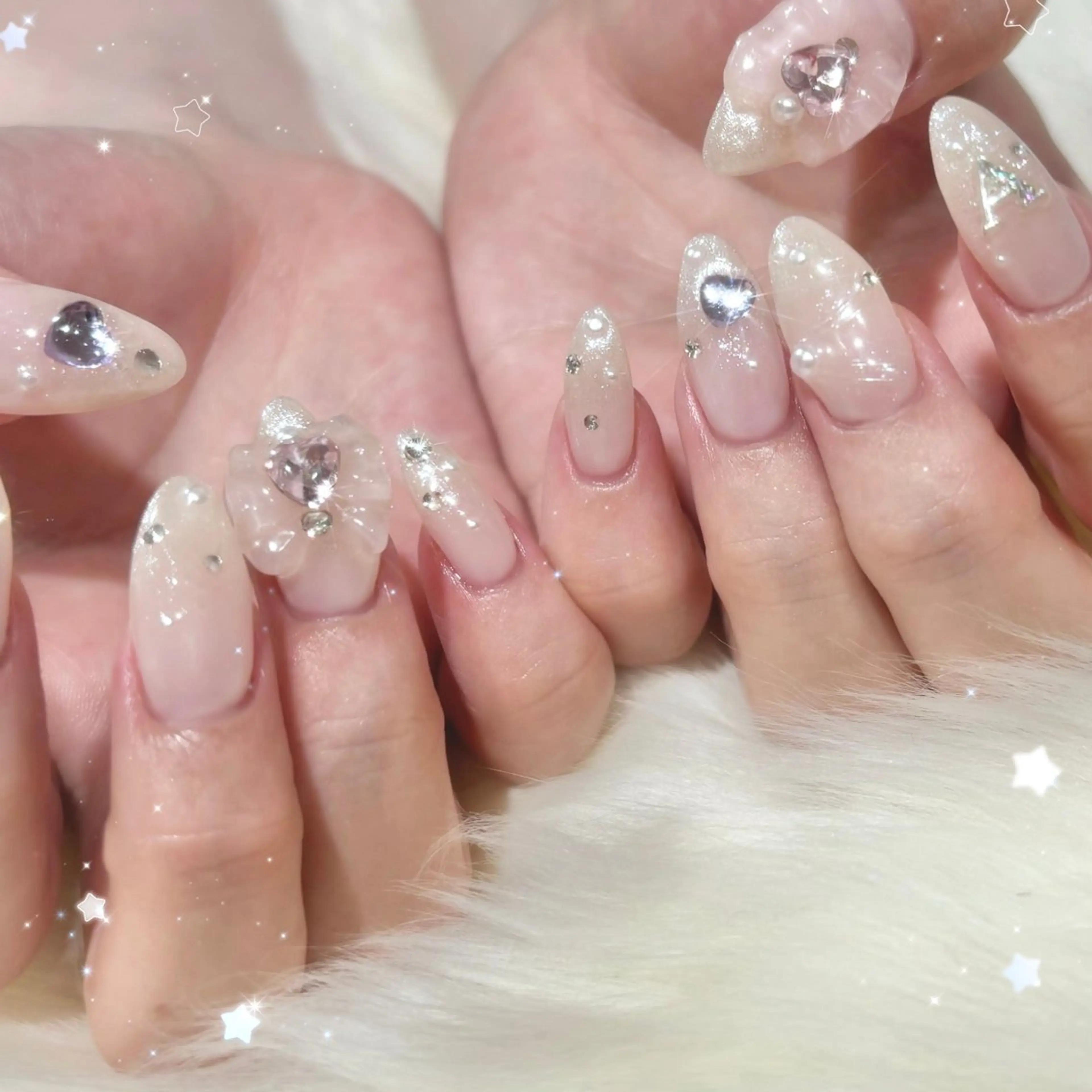 ネイル 𝑵𝑰𝑲𝑶 ◎パラジェル認定のネイルデザイン