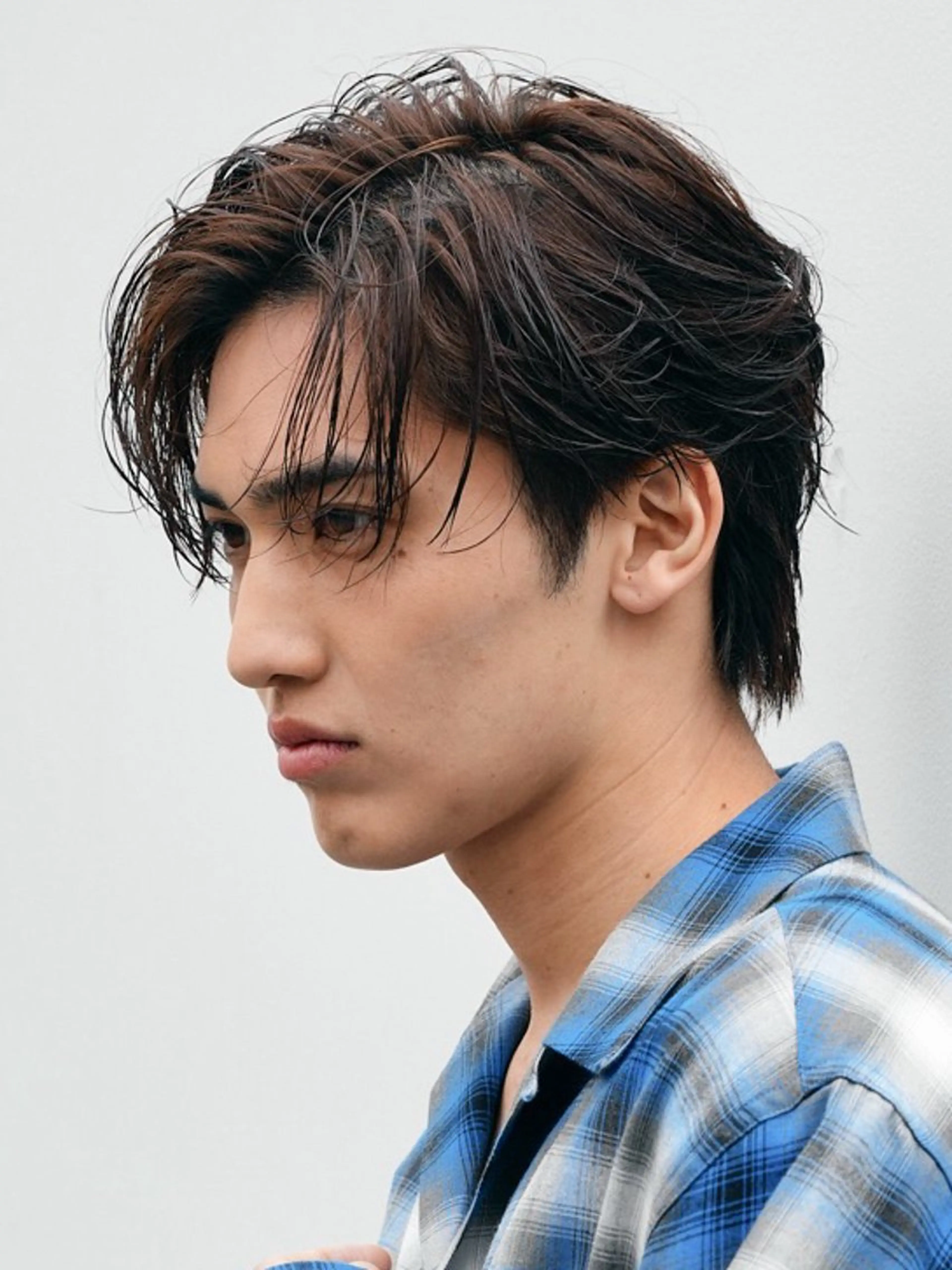 メンズ フェザーパーマ マッシュ メンズパーマ 学生（メンズ向け） メンズツイストパーマ fifth men's原宿所属・fifth/原宿/ シャドウパーマ/カズのヘアスタイル