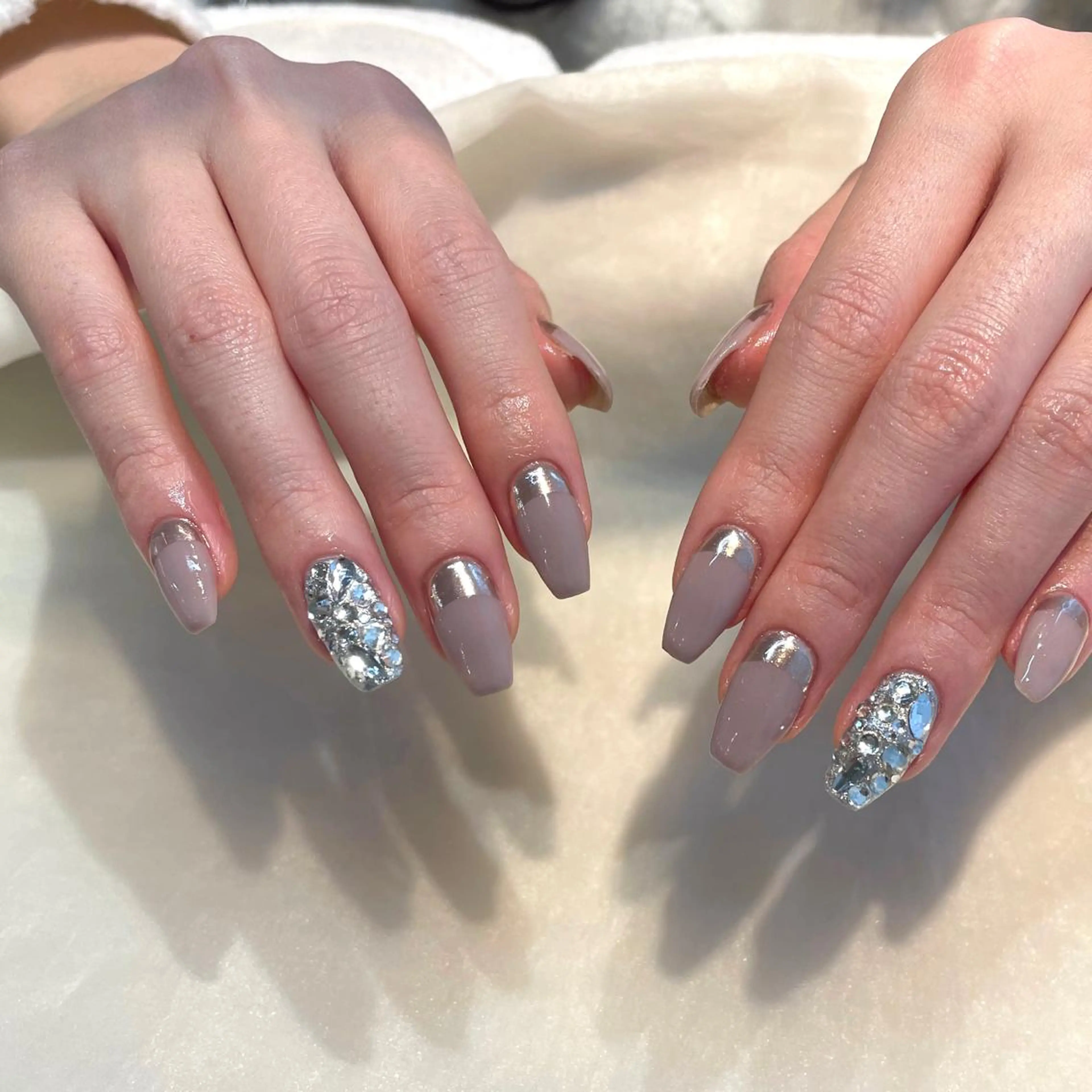 ネイル ハンドネイル 新井 ひなののネイルデザイン