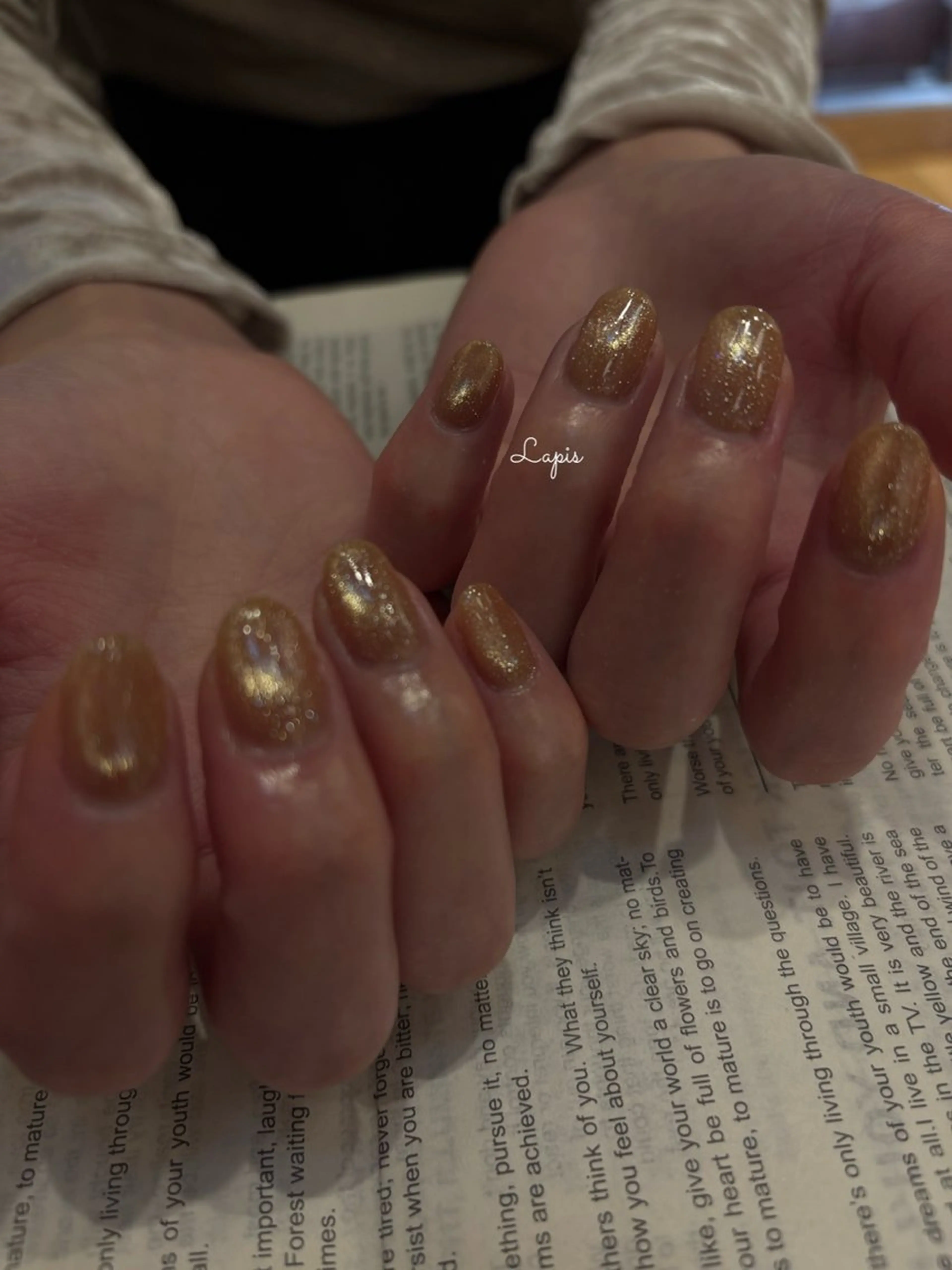 ネイル ハンドネイル Lapis *のネイルデザイン