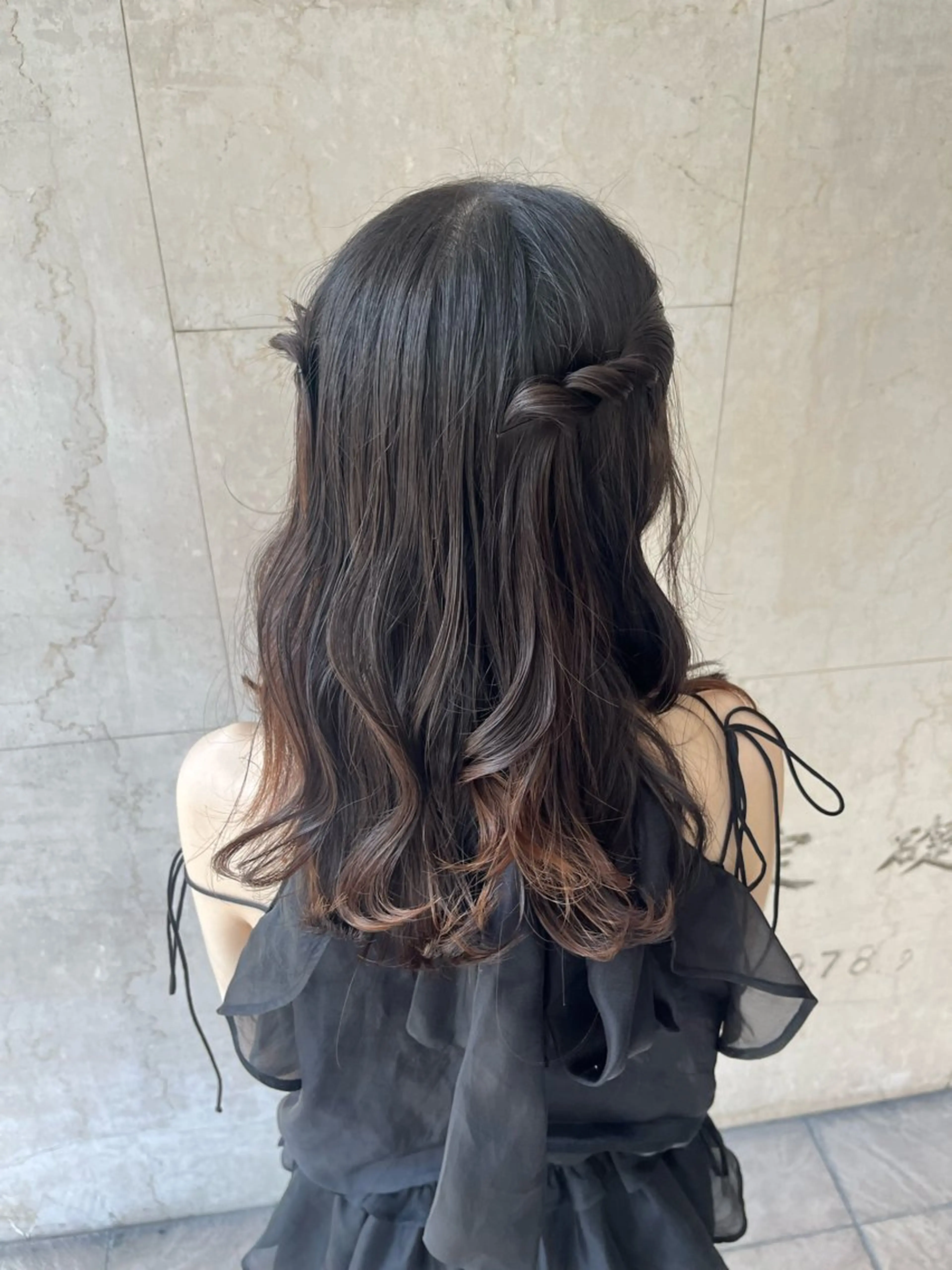 ミディアム ヘアアレンジ 山下 明子のヘアスタイル
