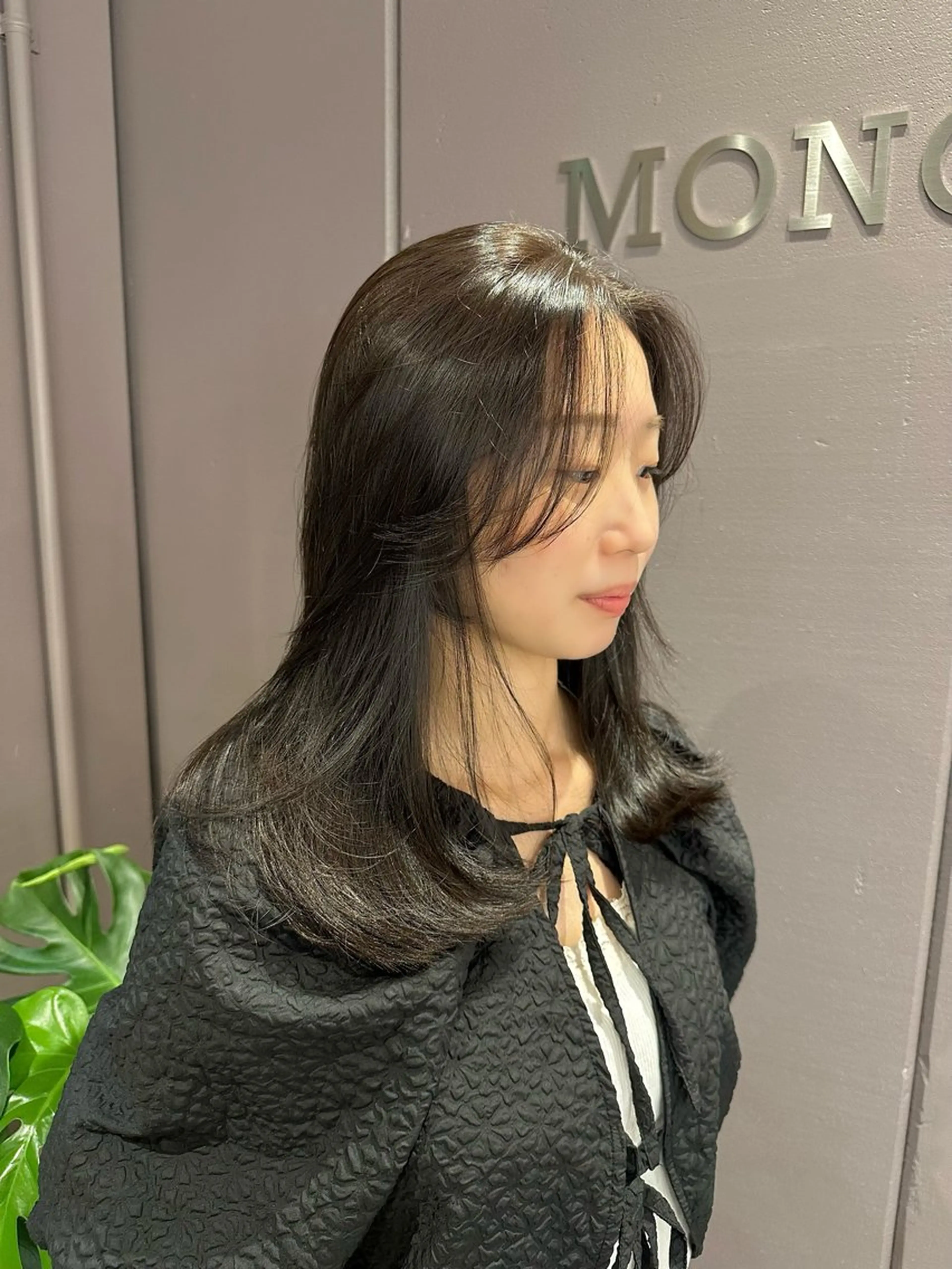 前髪カット＋ワンカラー🥣の写真