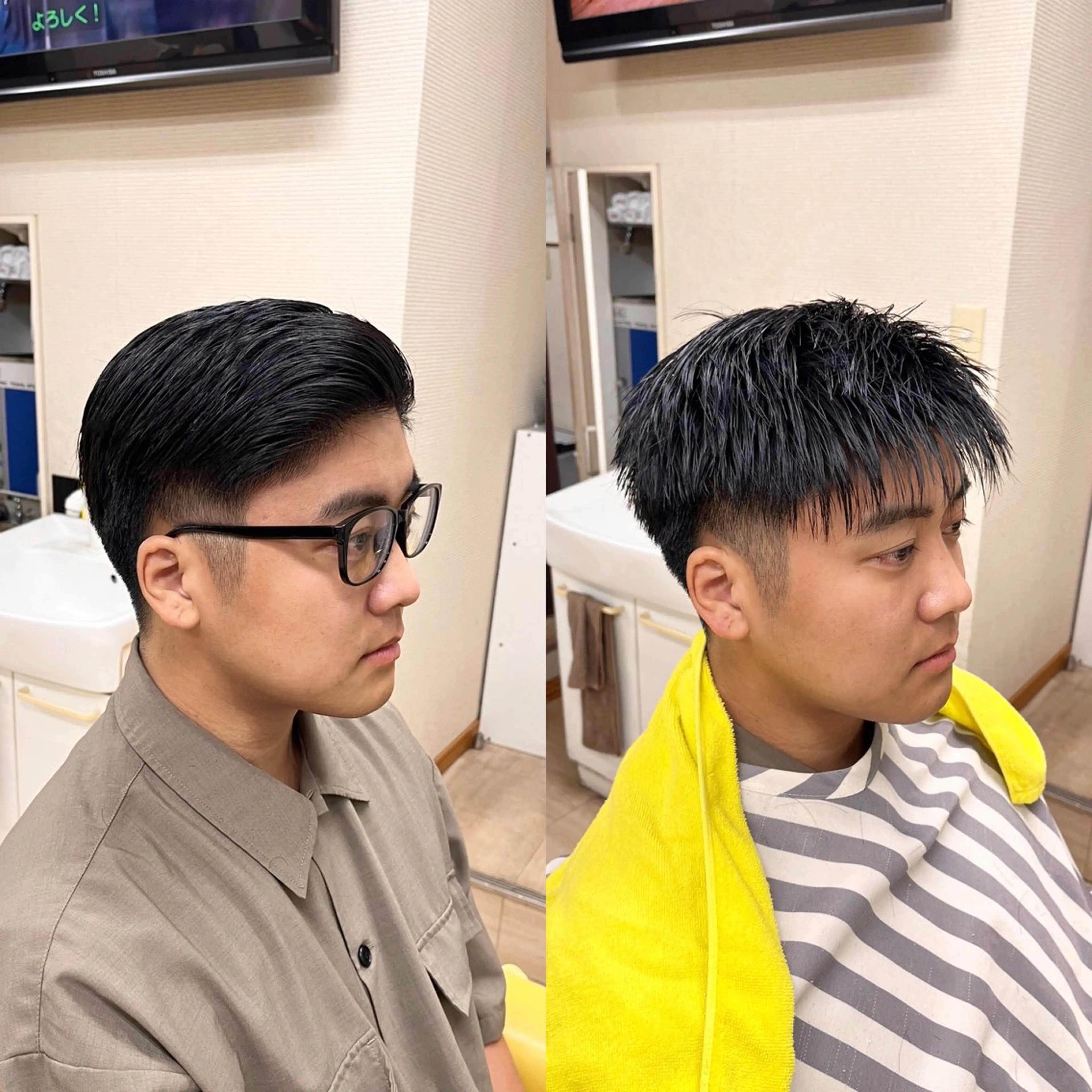 ショート ヘア ブンブンのヘアスタイル